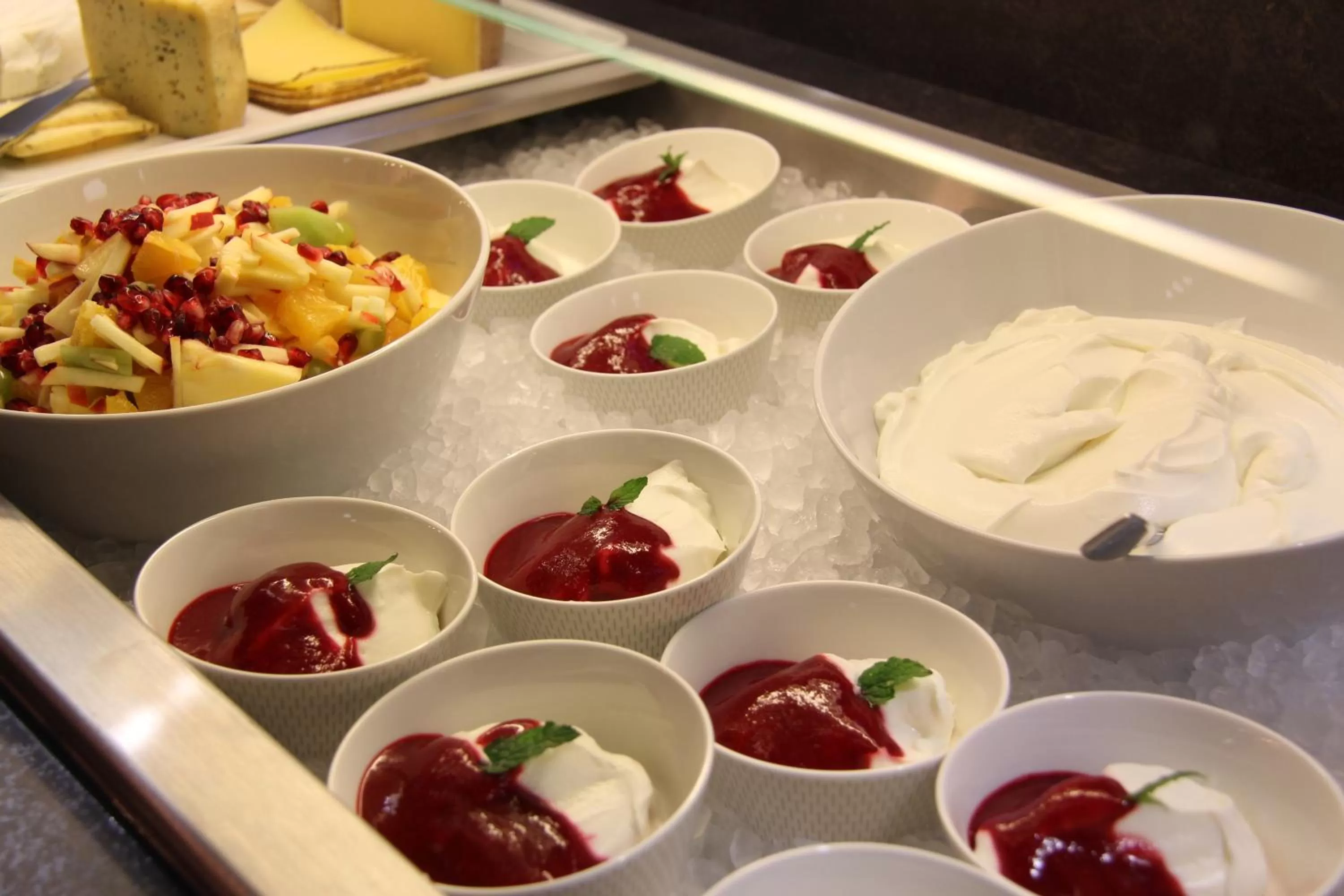 Buffet breakfast in AKZENT Hotel Villa Saxer