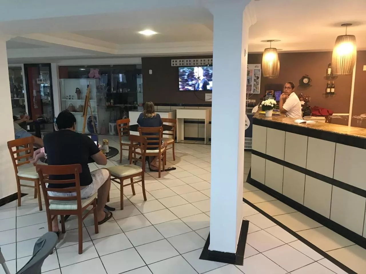 Restaurant/Places to Eat in Flat Apart Hotel Marinas Tamandaré