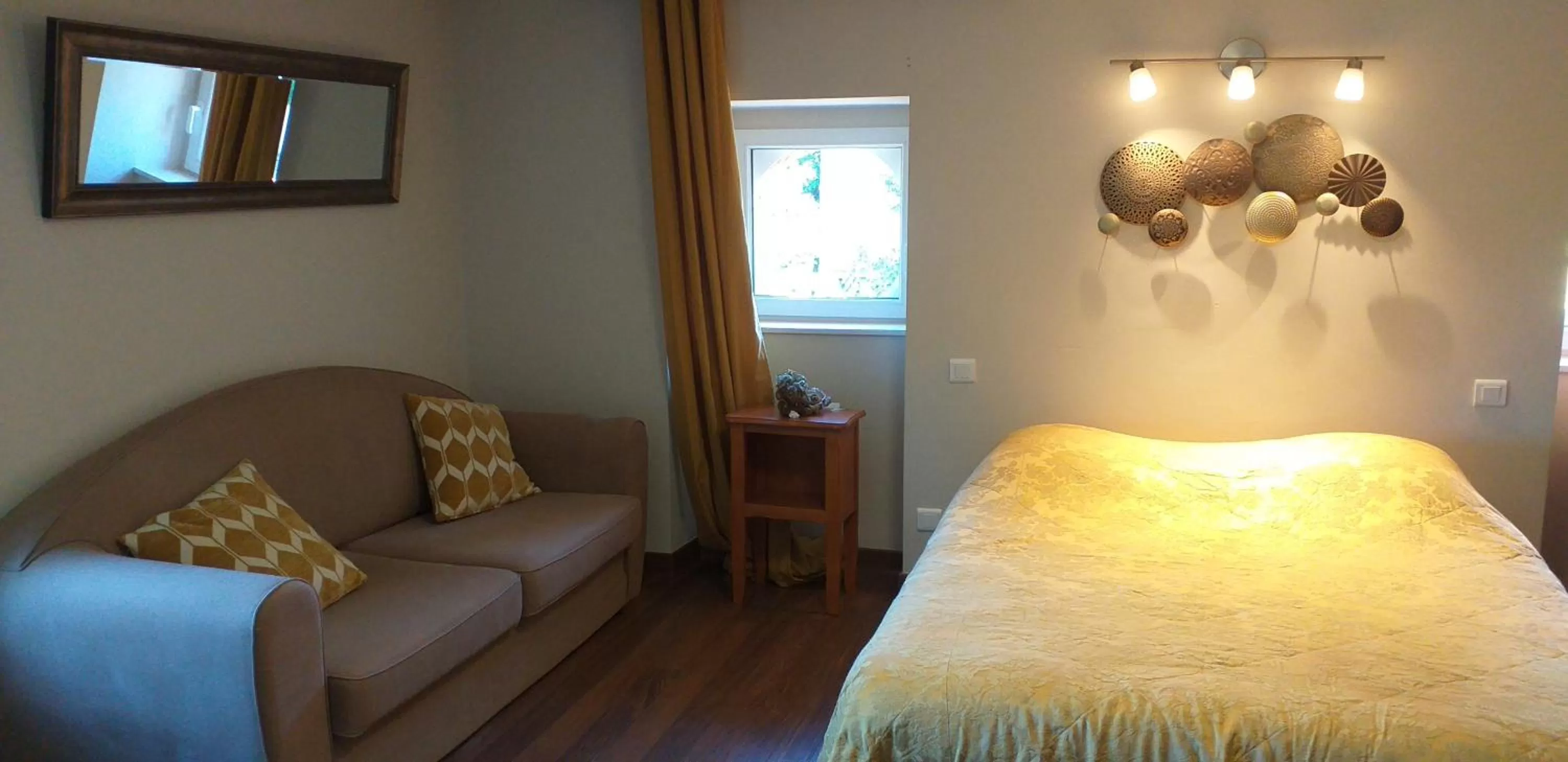 Bed in Chateau De La Moriniere