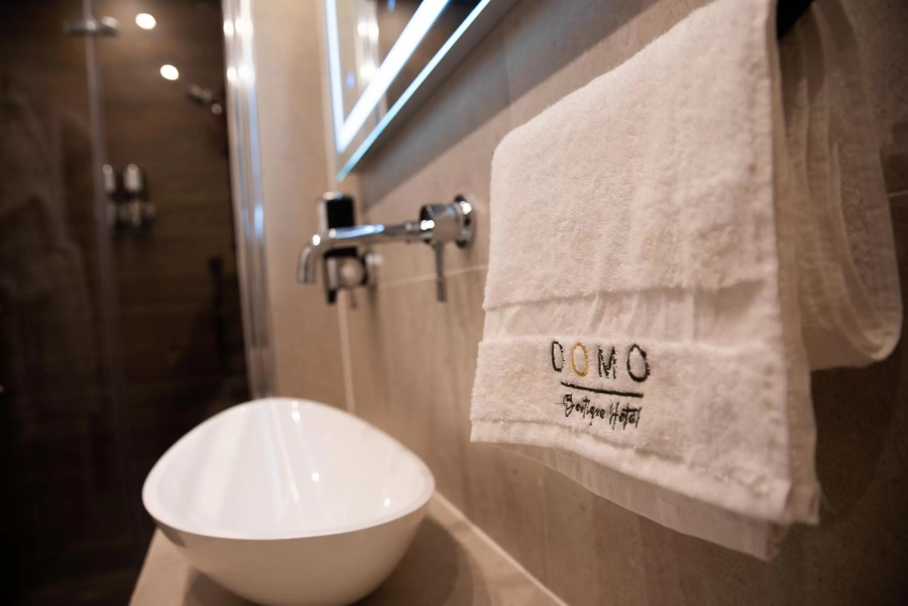 Shower in Domo Boutique Hotel