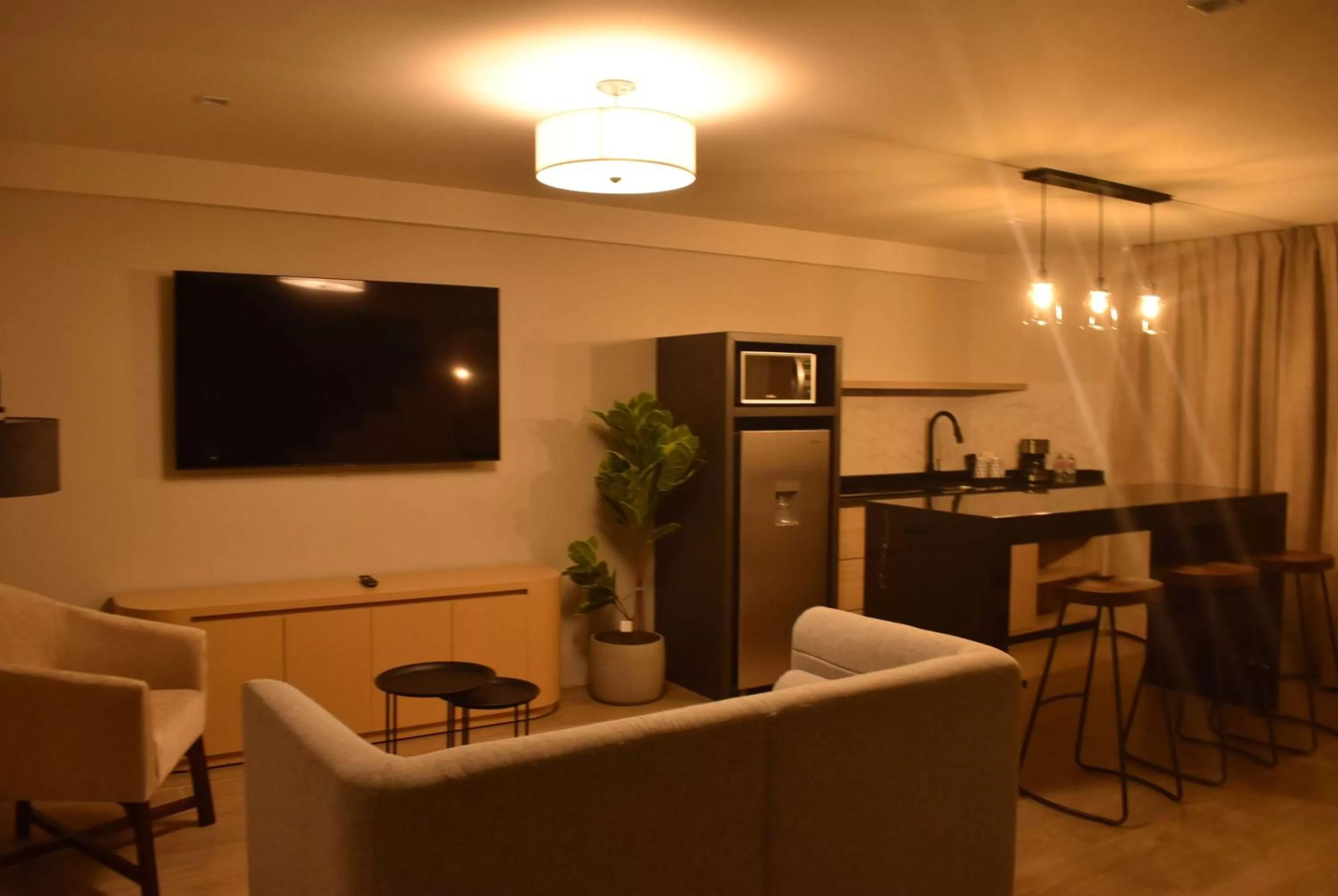 Kitchen or kitchenette in Ramada by Wyndham Mexico City Santa Fe