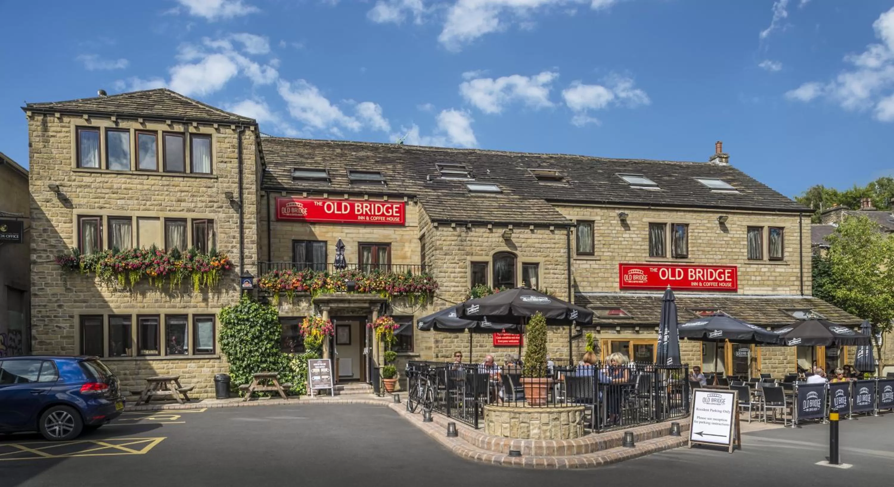 Facade/entrance in The Old Bridge Inn, Holmfirth, West Yorkshire - The Coaching Inn Group