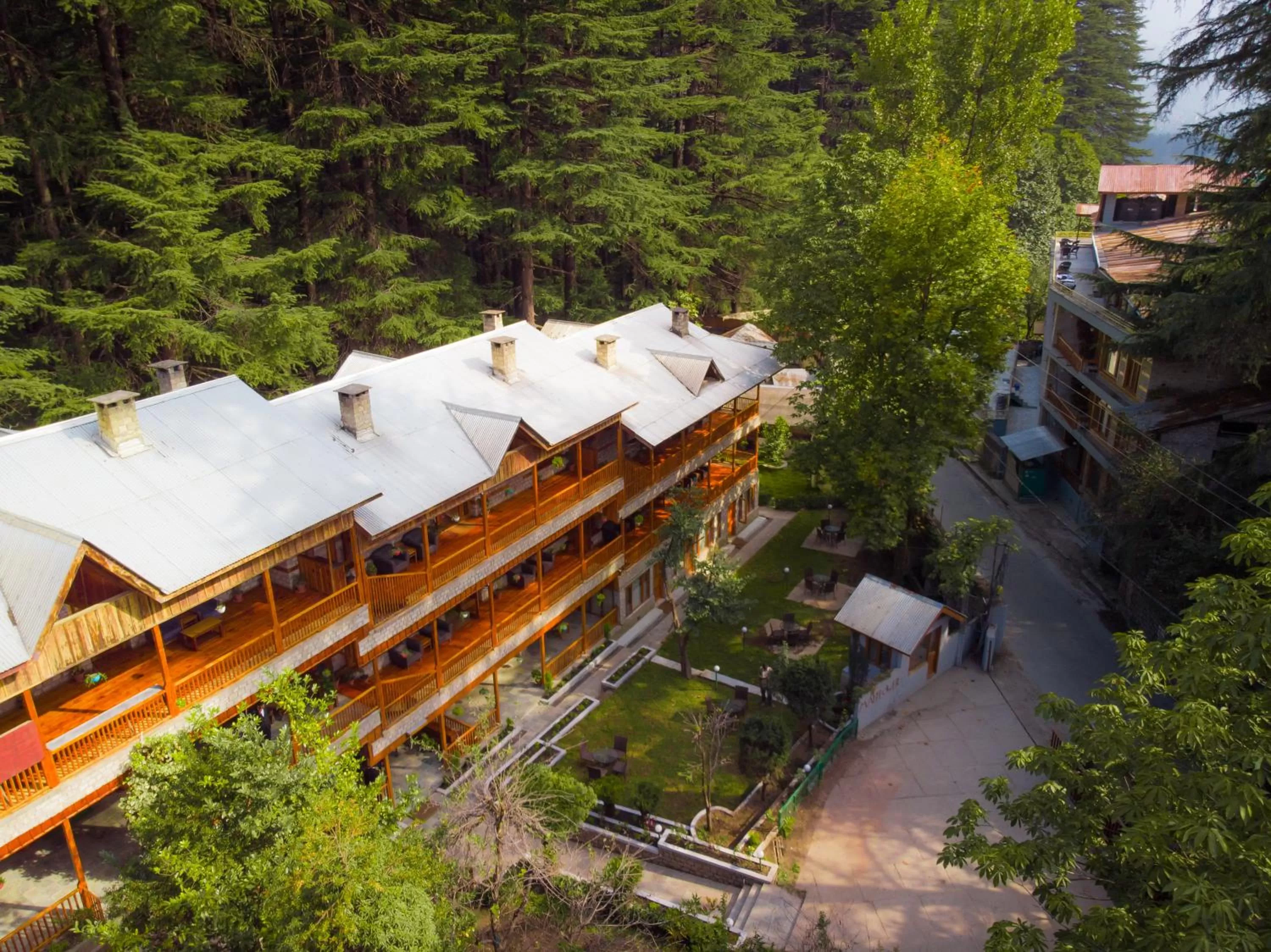 Bird's eye view in Hotel Negi's Mayflower A heritage Since 1965