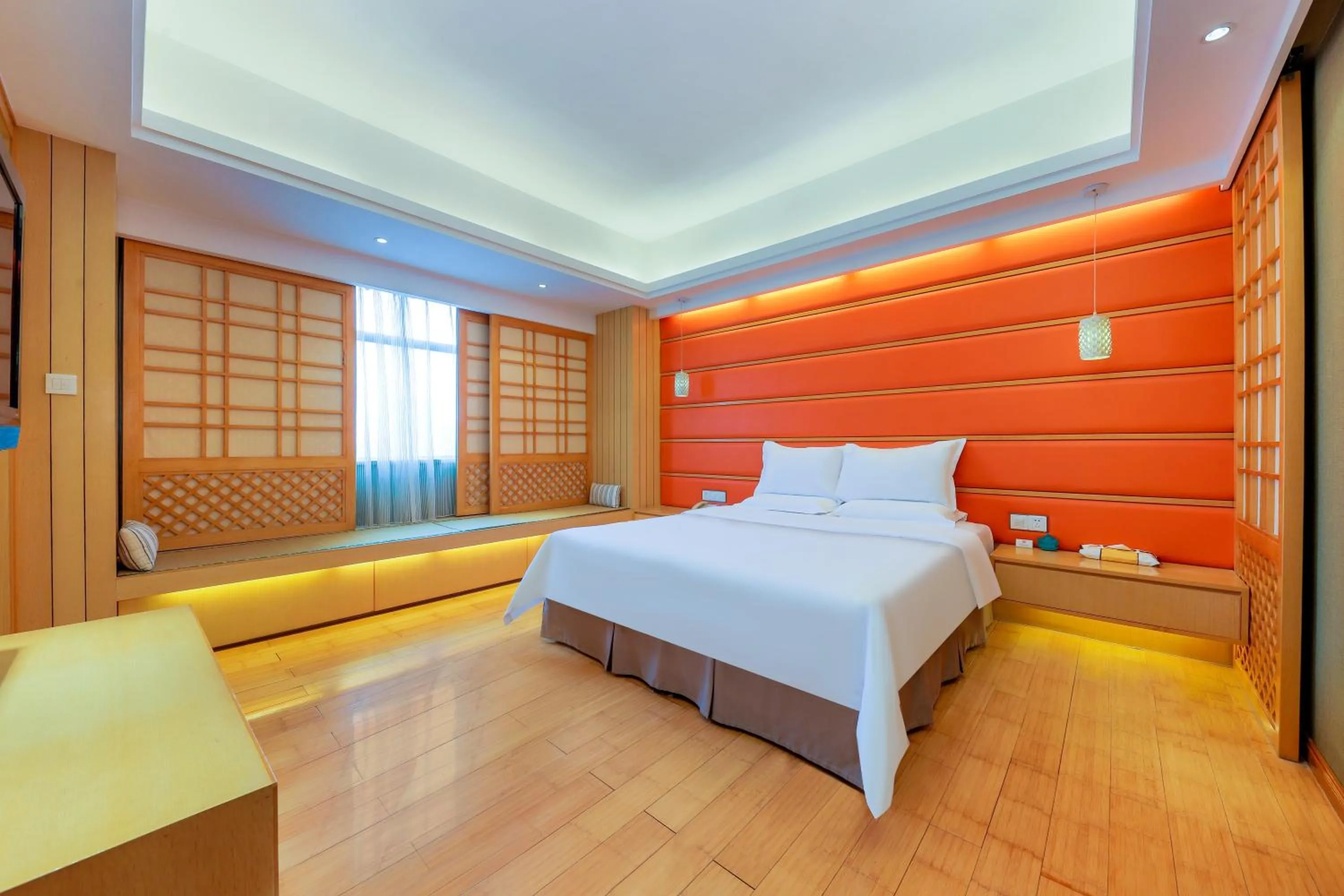 Bed in Zhengzhou Yuehai Hotel