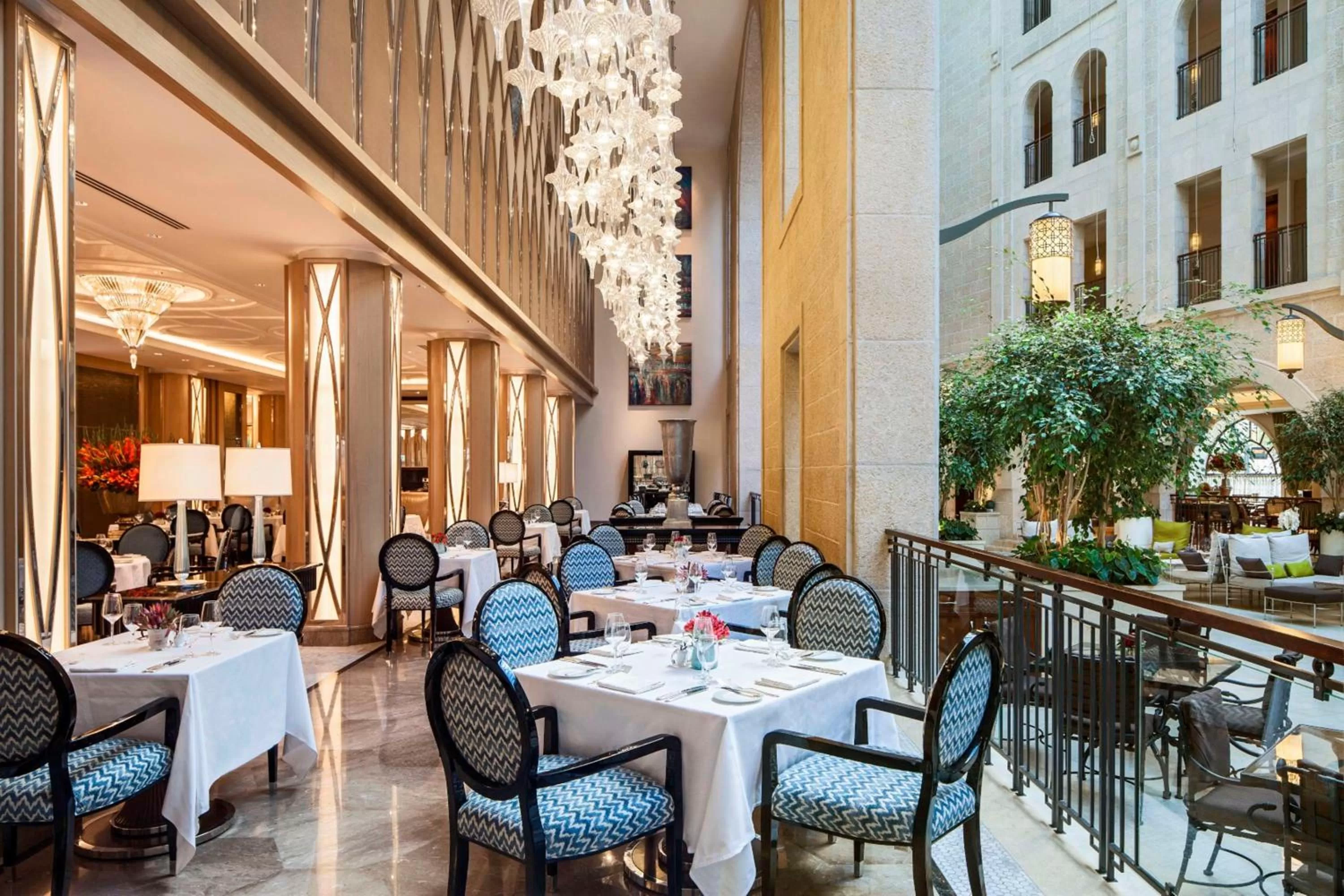 Restaurant/places to eat in Waldorf Astoria Jerusalem
