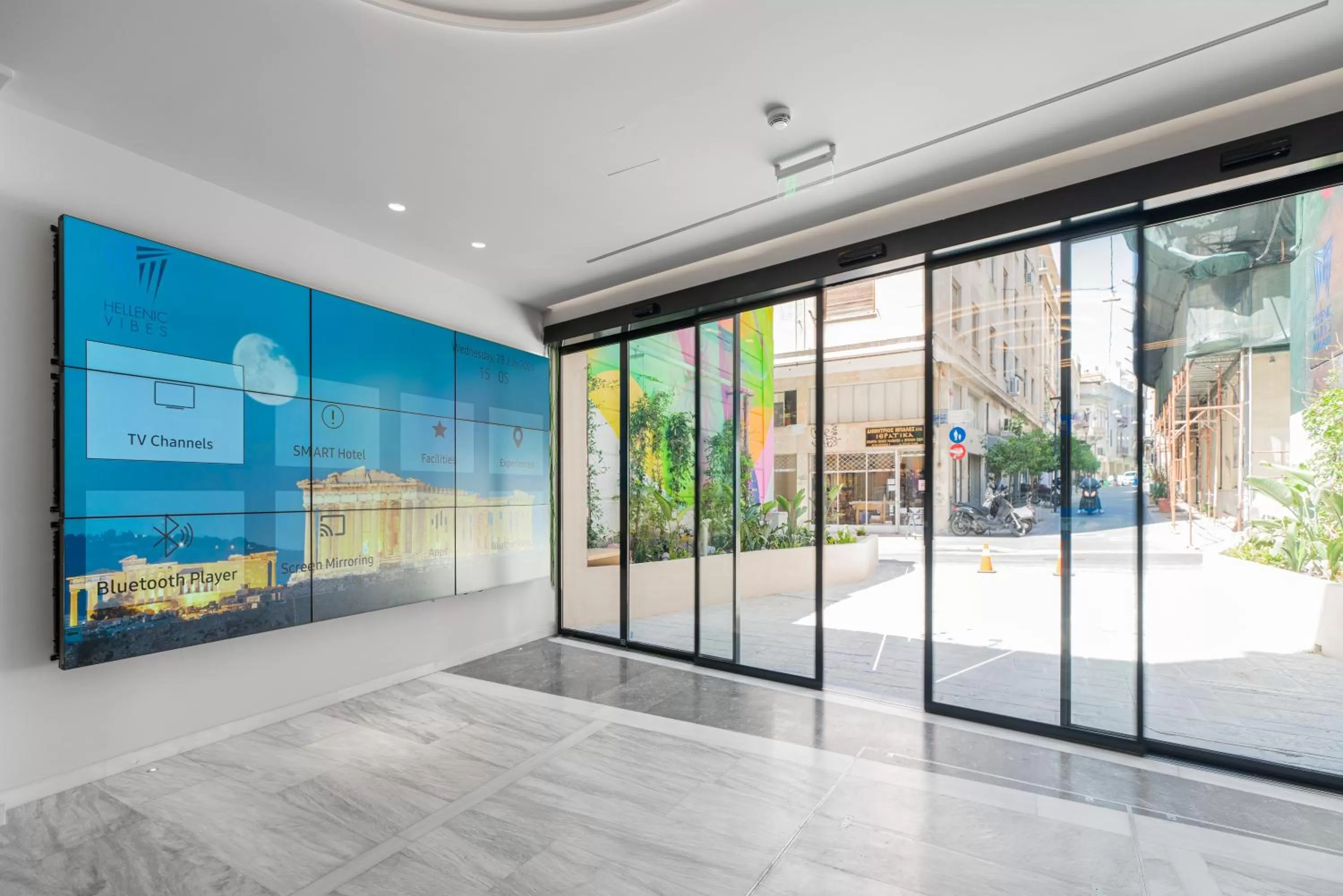 Lobby or reception in Hellenic Vibes Smart Hotel