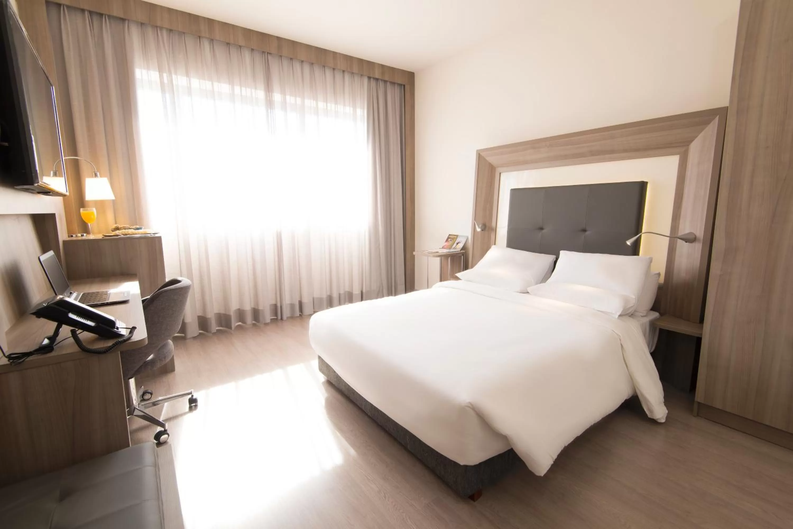 Bed in Novotel São Paulo Berrini