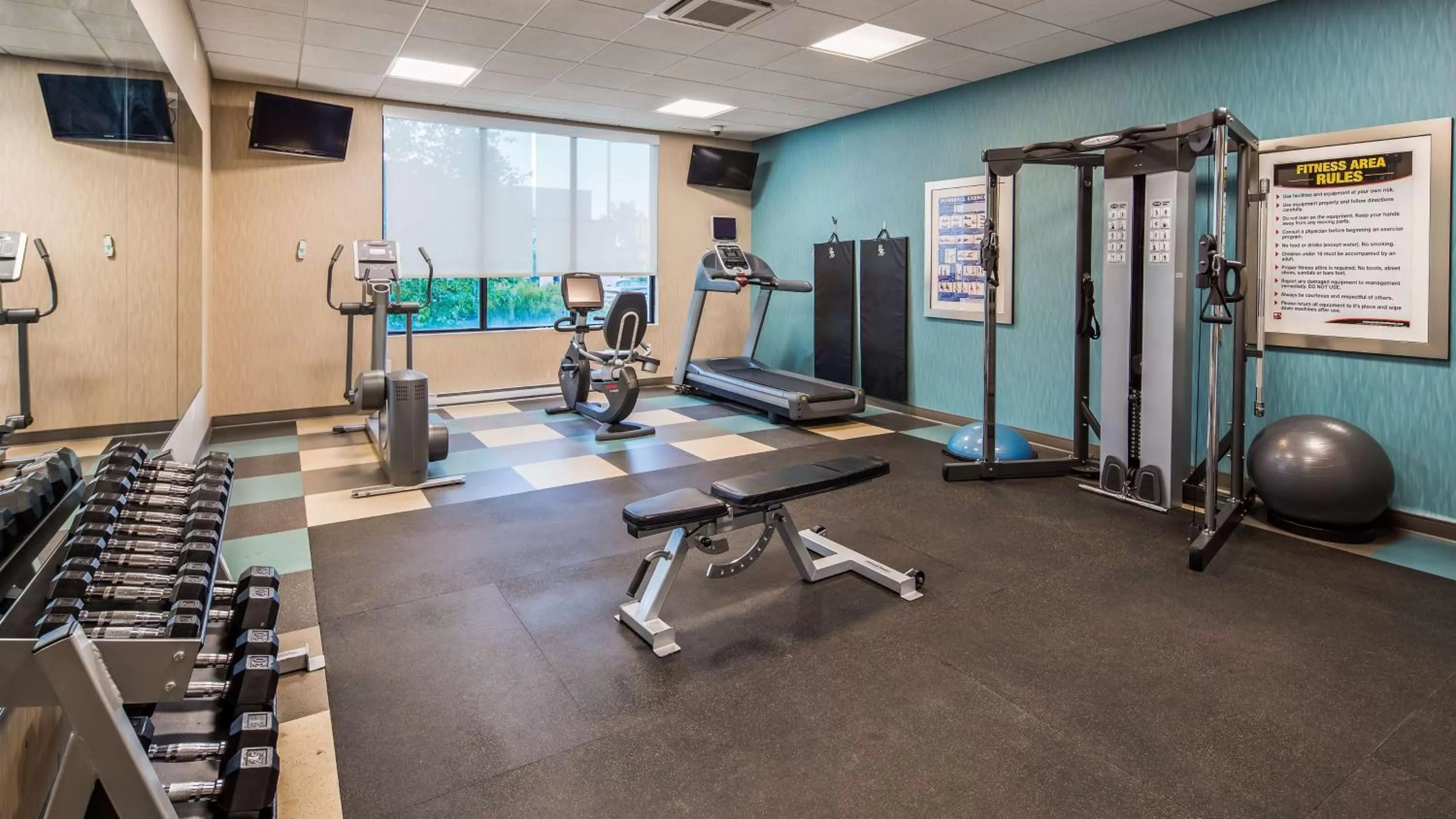 Fitness centre/facilities in Best Western Plus Cairn Croft Hotel