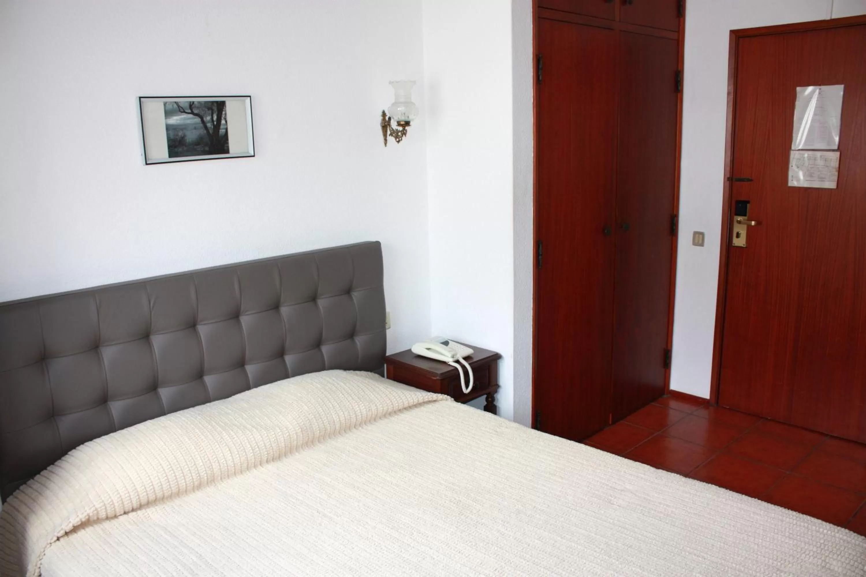 Bed in Hotel Dona Leonor