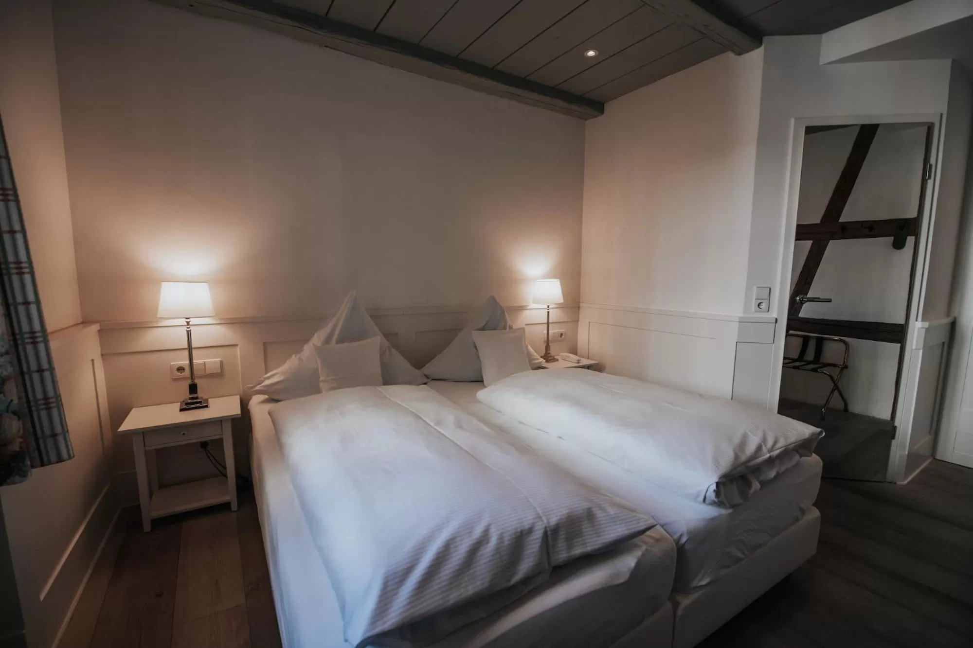 Photo of the whole room, Bed in Boutique Hotel am Rathaus - Reblaus