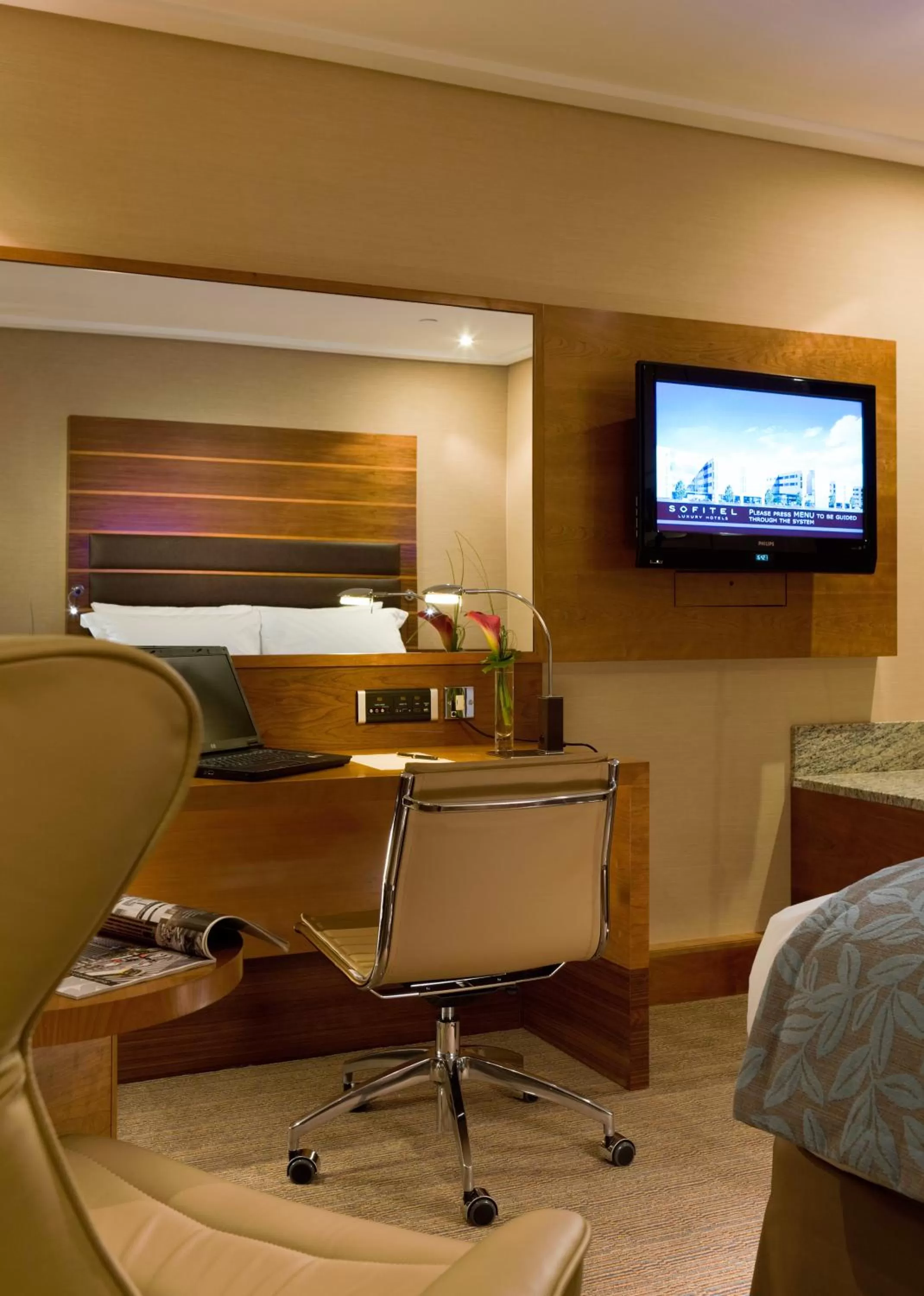Bedroom in Sofitel London Heathrow