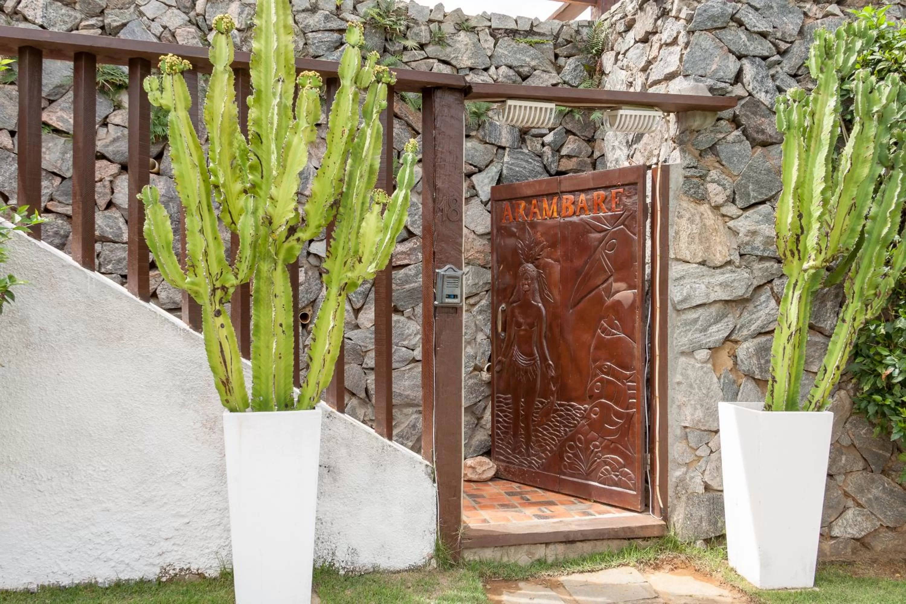 Facade/entrance in Buzios Arambaré Hotel
