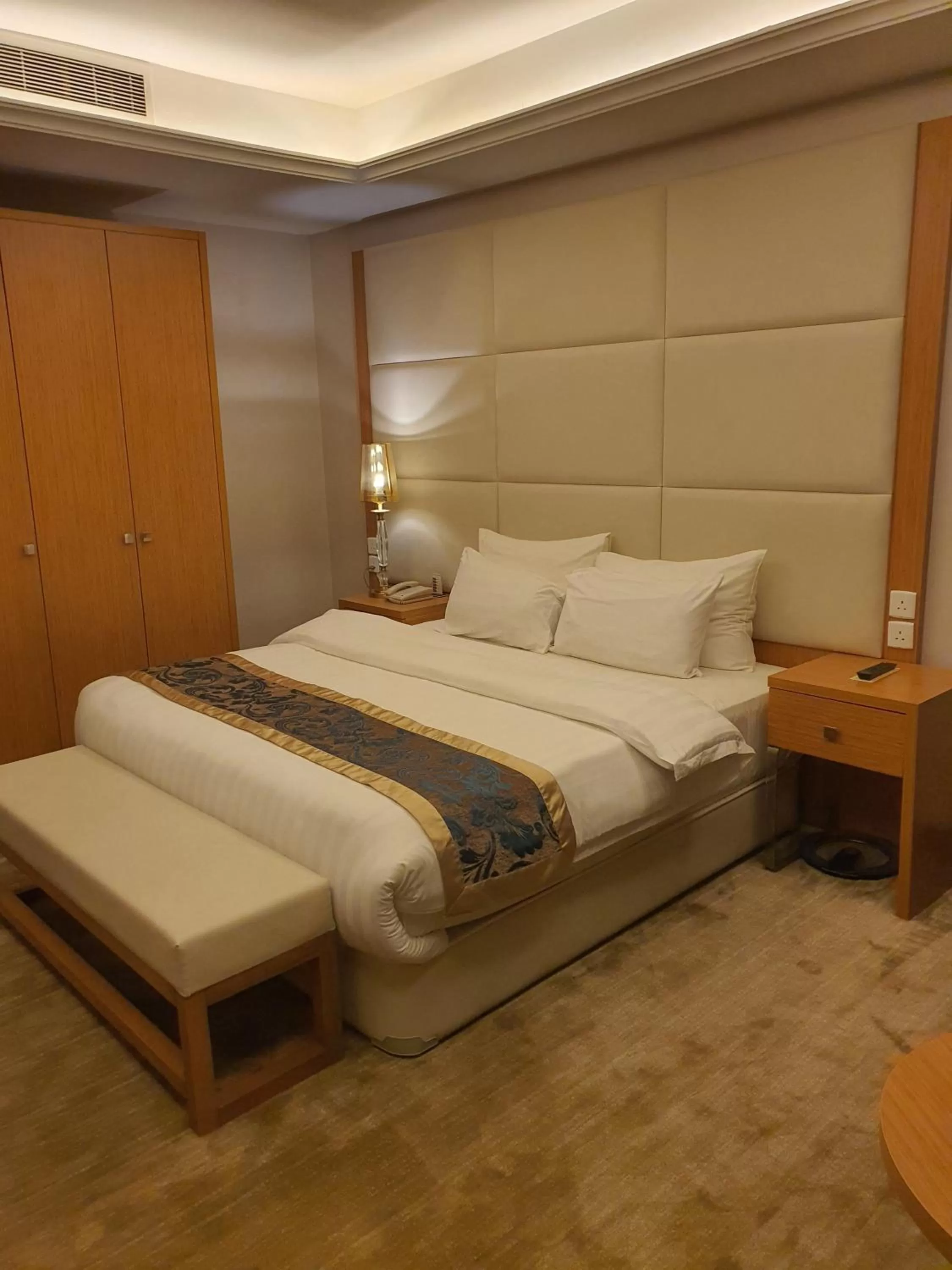 Bed in Grand Park Hotel