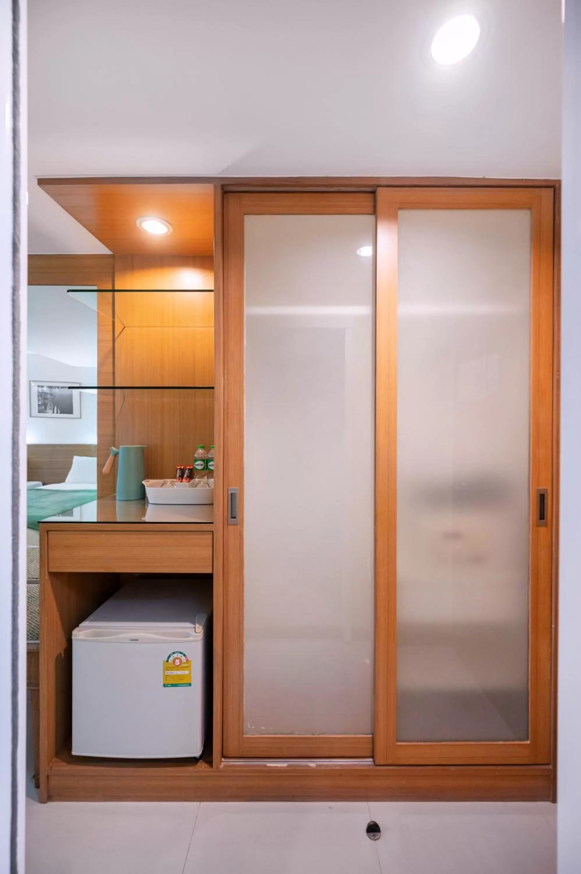 Coffee/tea facilities in P2 Boutique