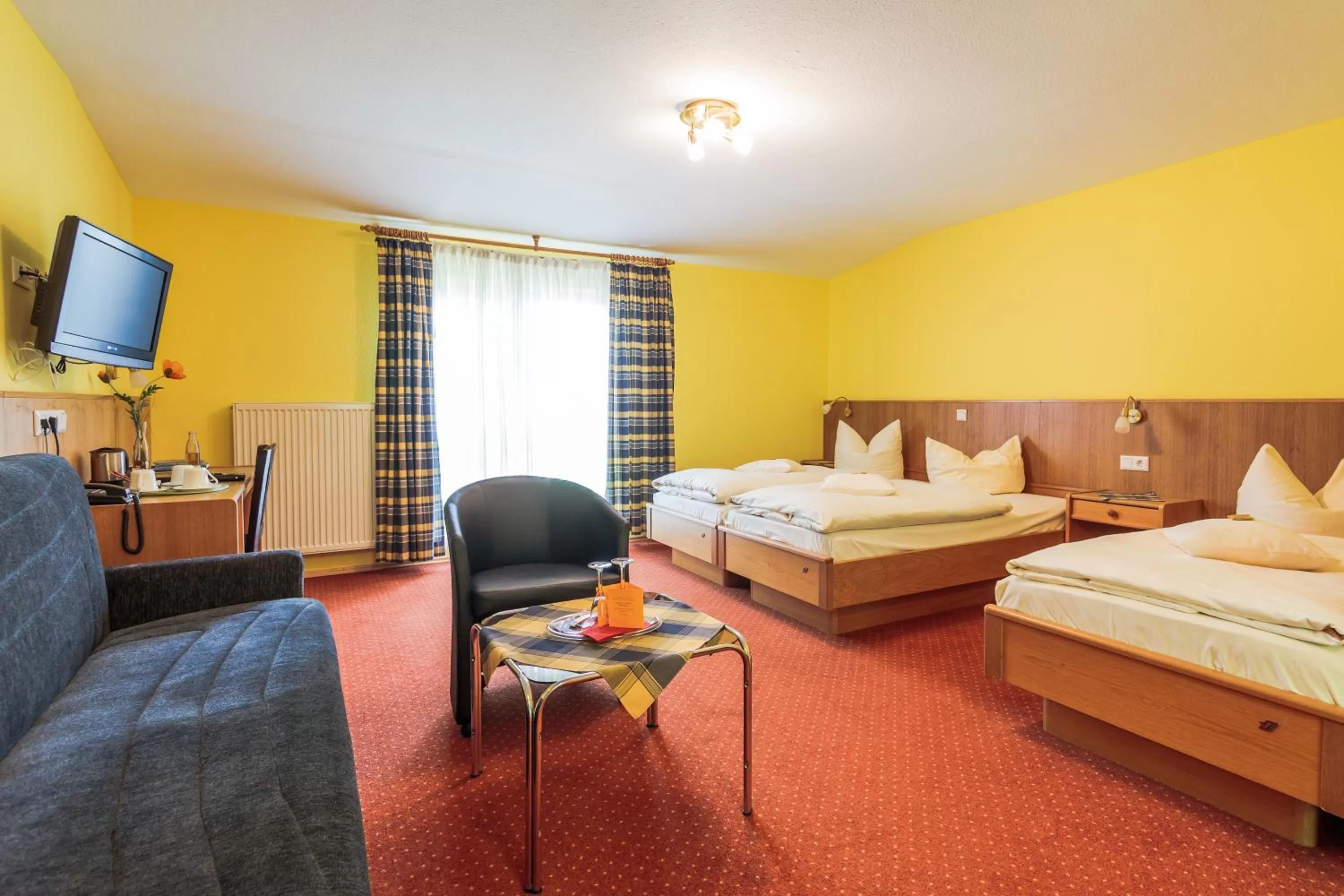 Bed in Hotel Kasserolle