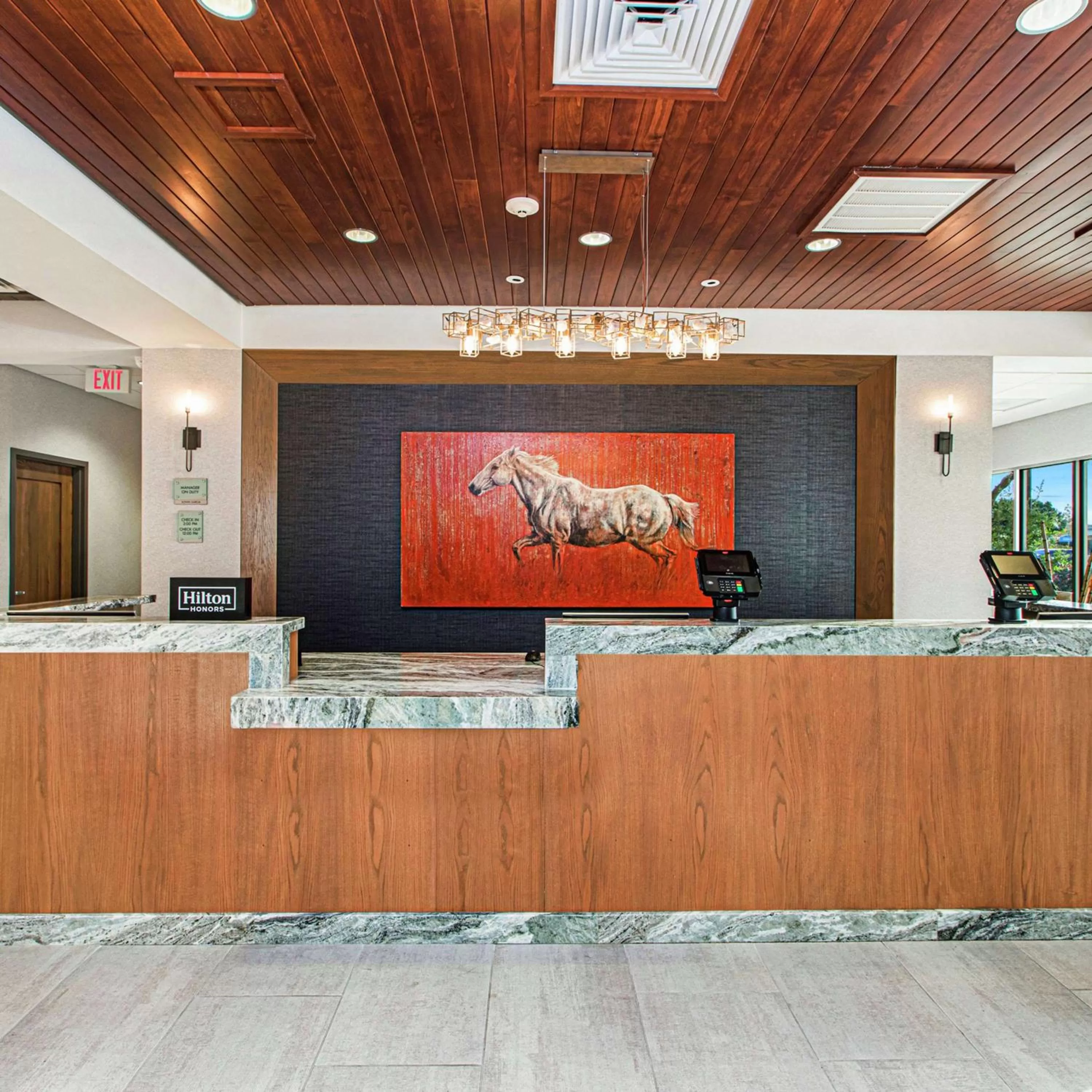 Lobby or reception in DoubleTree by Hilton San Antonio Northwest - La Cantera