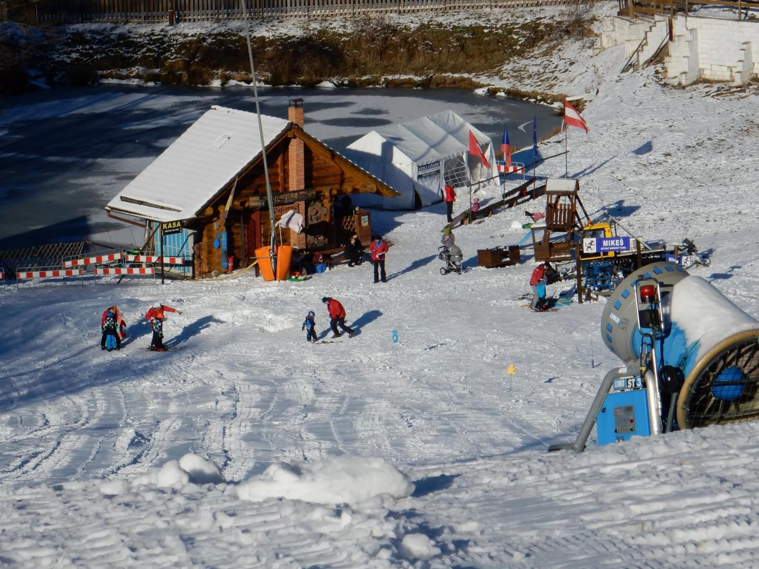 Skiing in Sport-hotel Šibeniční vrch