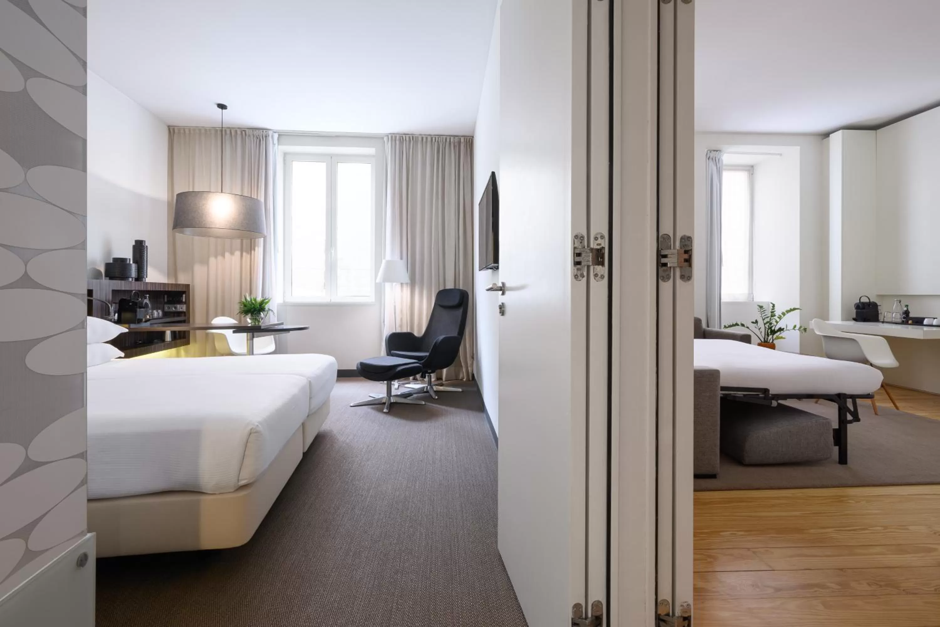 Bed in Inspira Liberdade Boutique Hotel