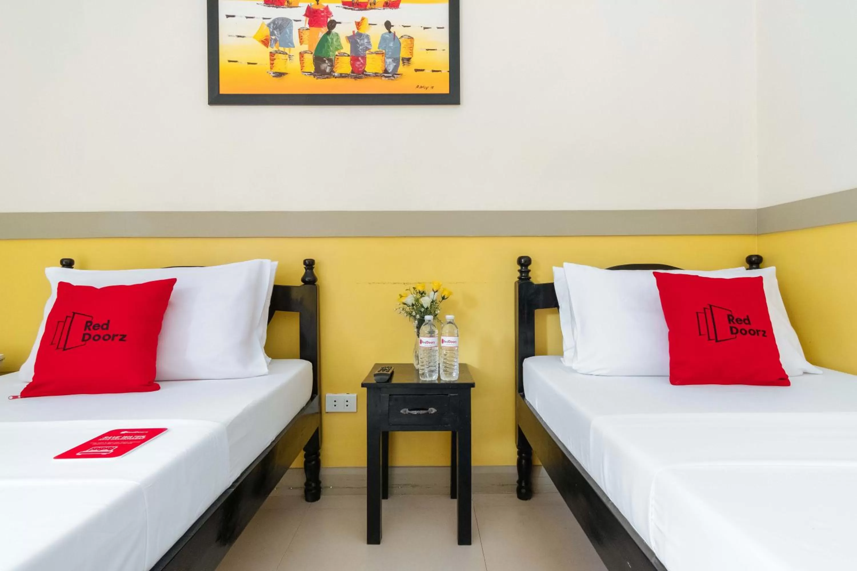 Bed in RedDoorz Premium @ Gabinete Road Palawan