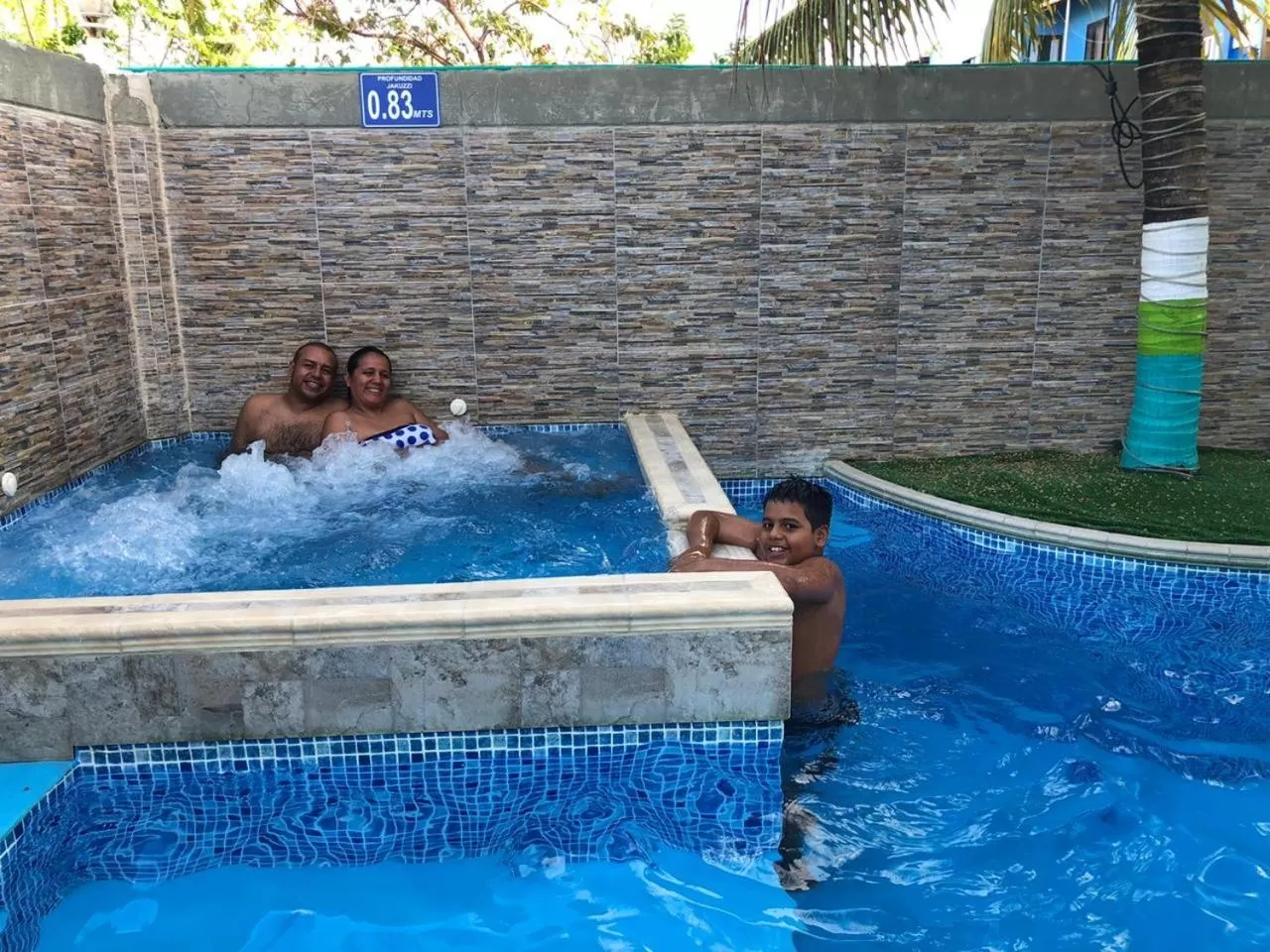 Swimming pool in Jackuri Casa Hospedaje