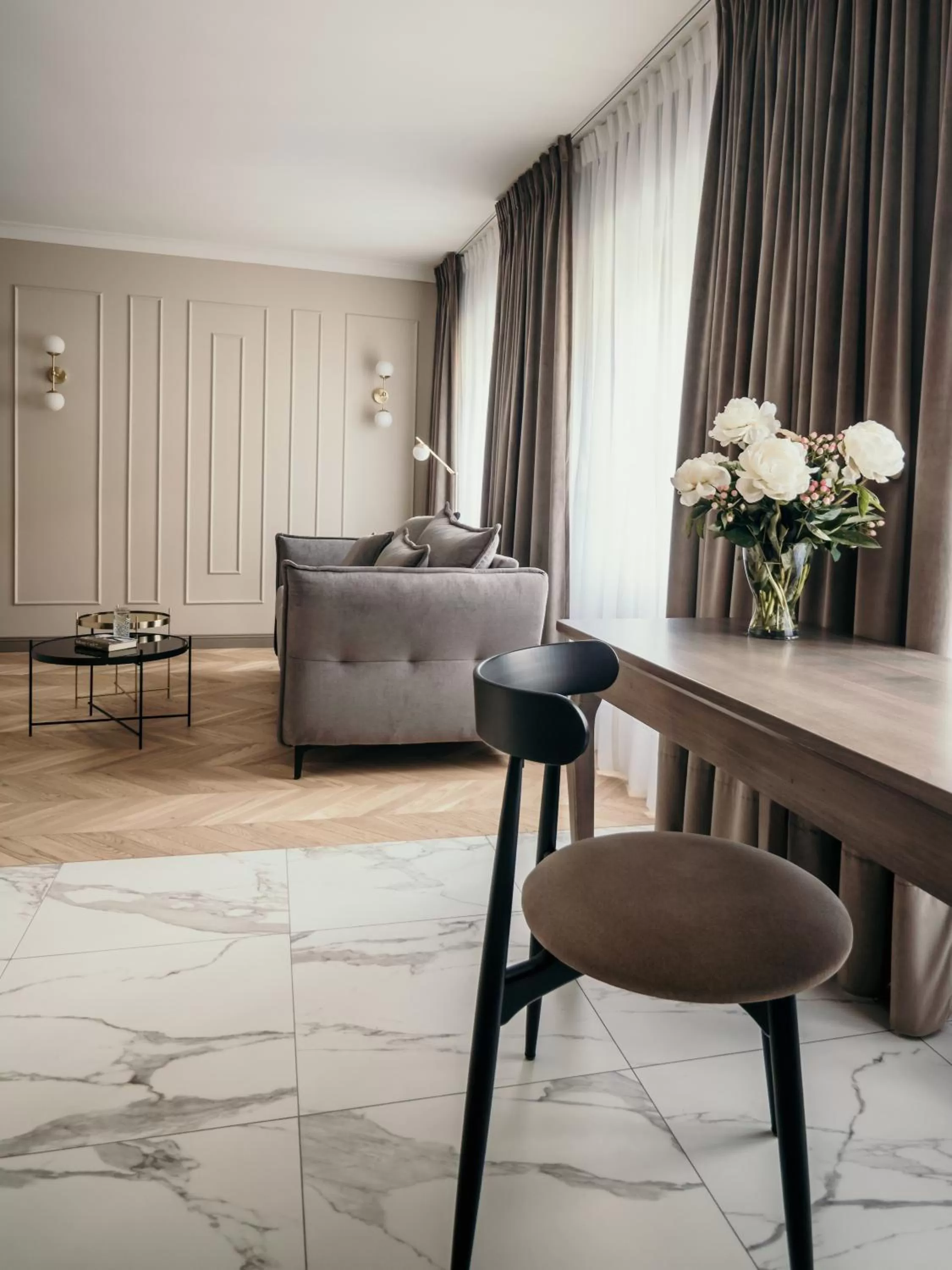 Living room in Apartamenty Małe Garbary