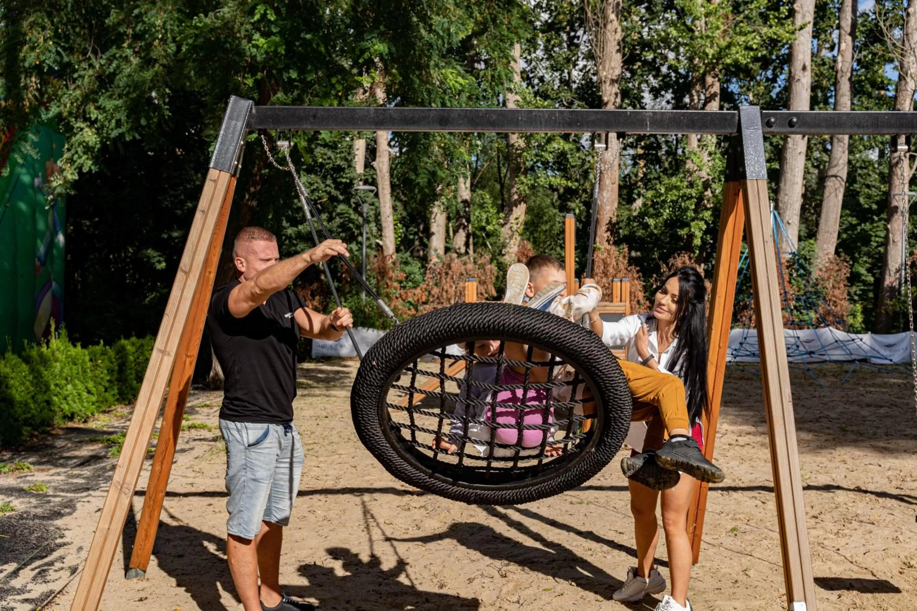 Children play ground in AQUA HOUSE