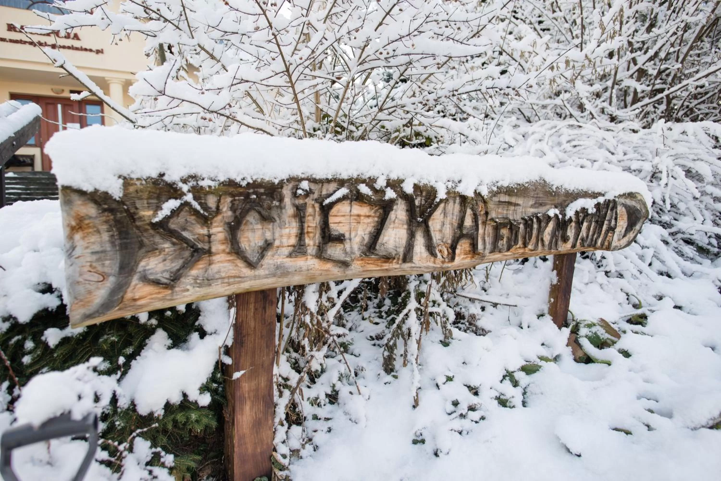 Decorative detail in Gościniec Pięciu Stawów