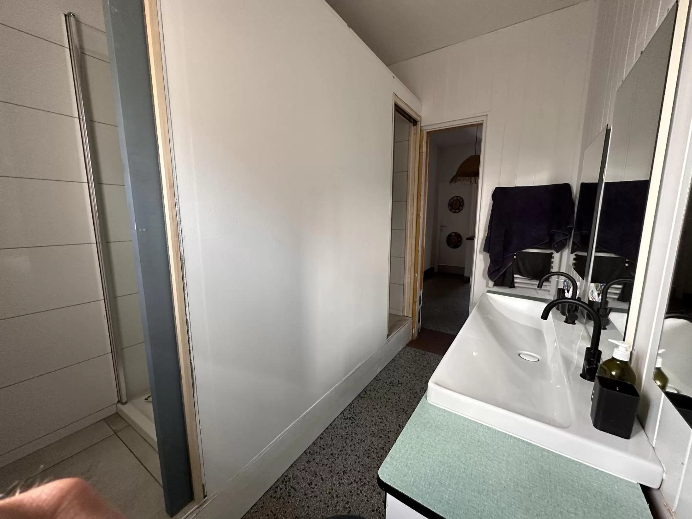 Bathroom in La Boga Surf House