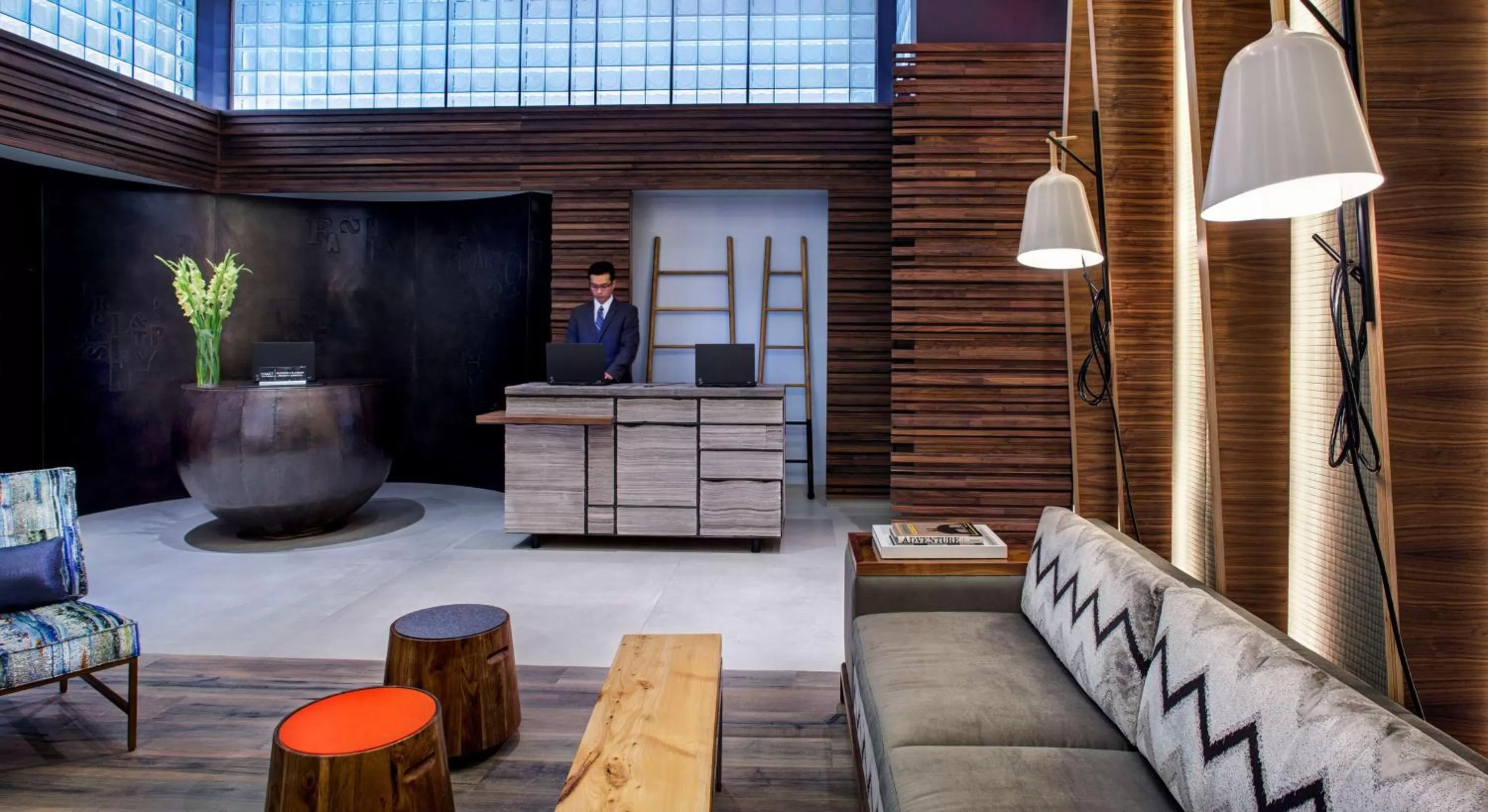 Lobby or reception in Hyatt Herald Square New York