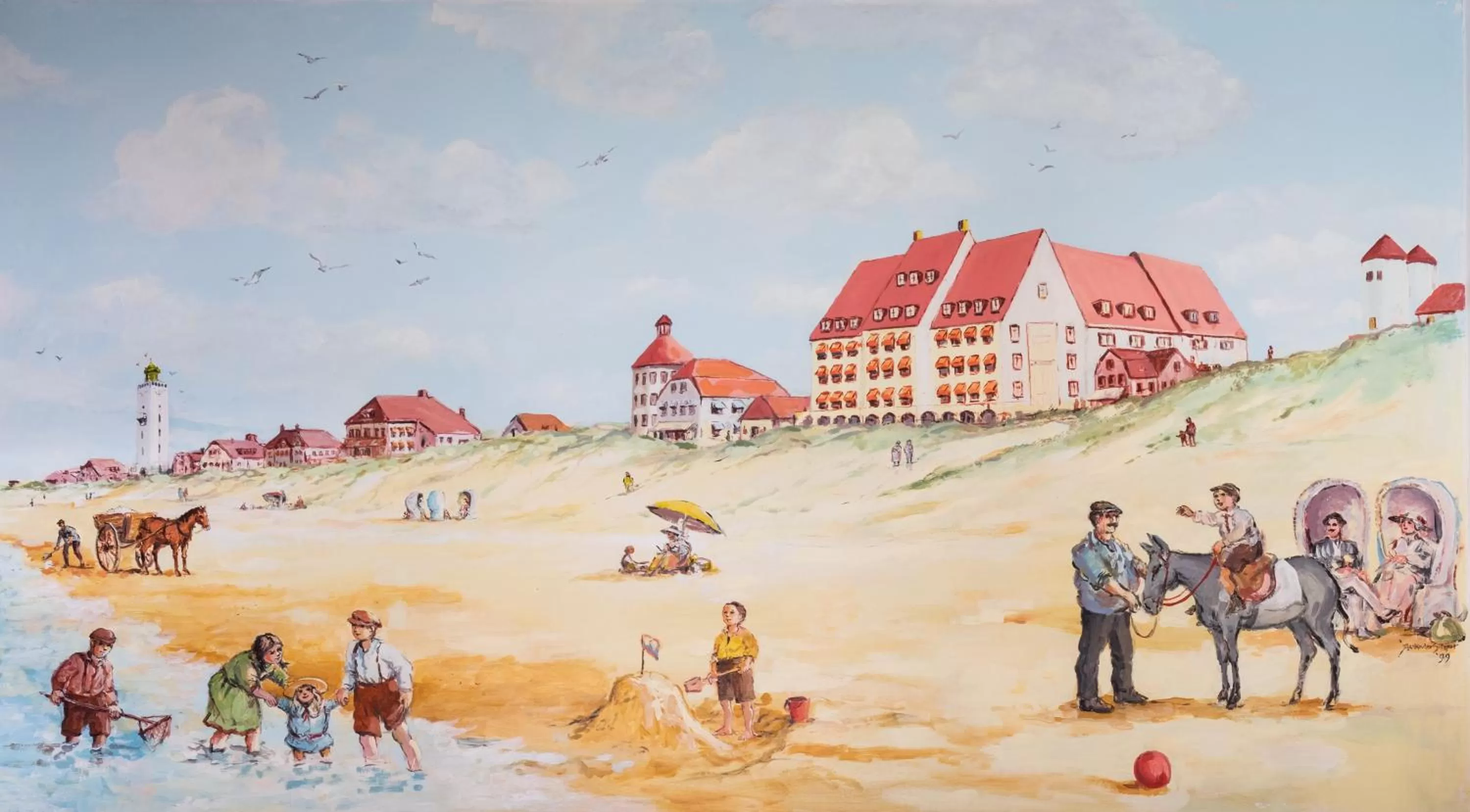 Property building in Two Brothers Hotel Astoria