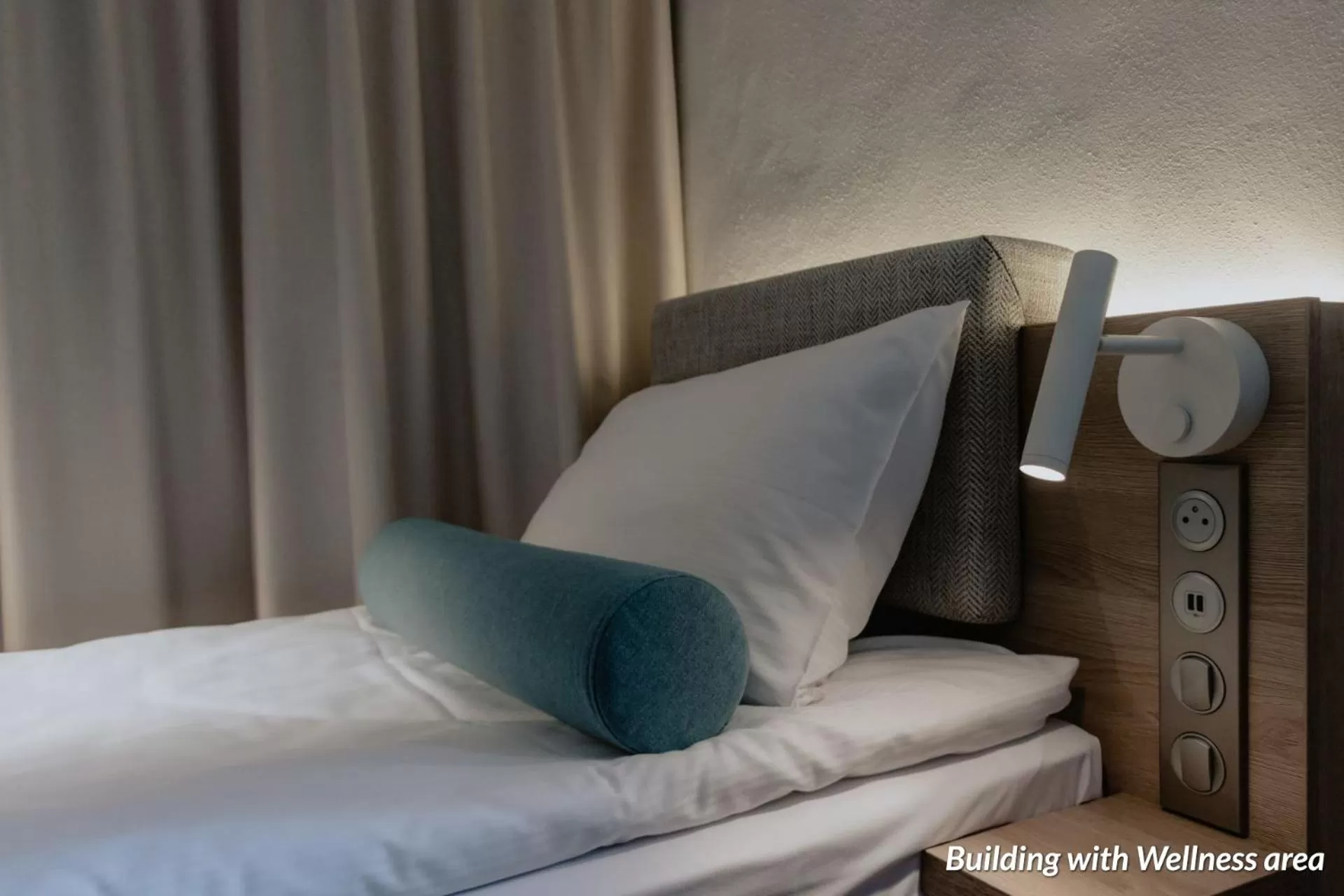 Bed in Hotel Spichrz