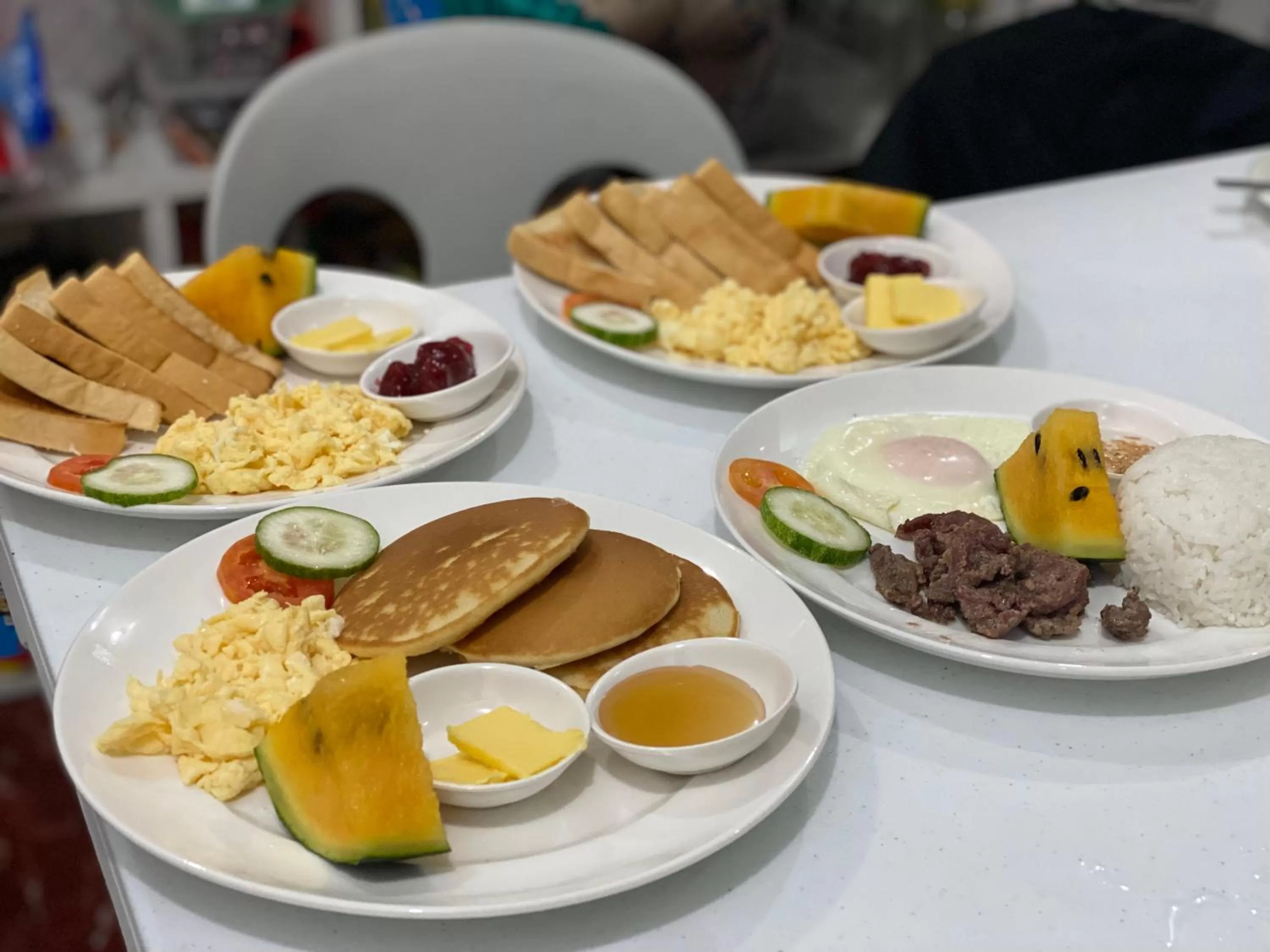 Breakfast in Sophias Beach Guest House