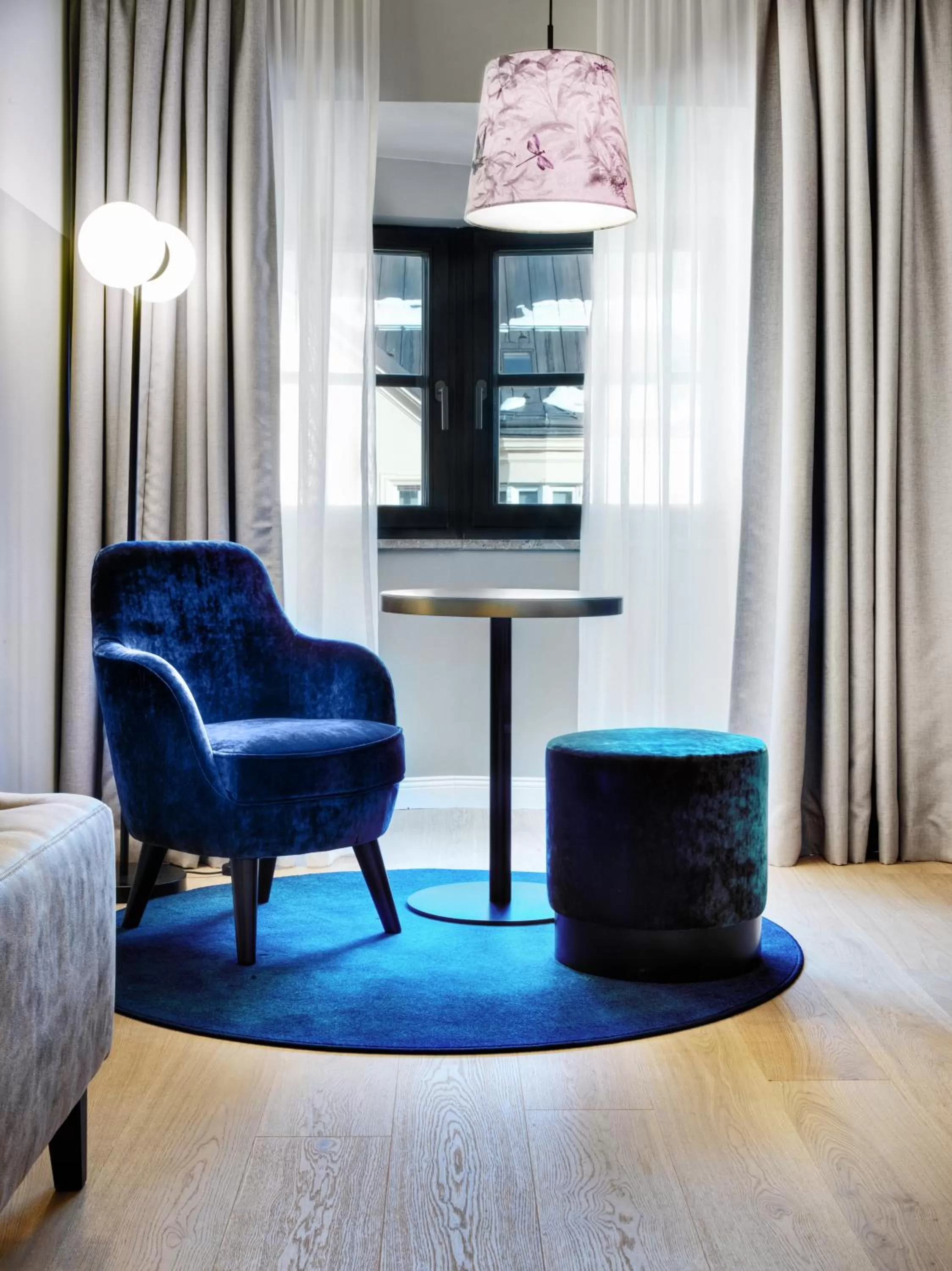 Seating area in STAGE 12 Hotel by Penz