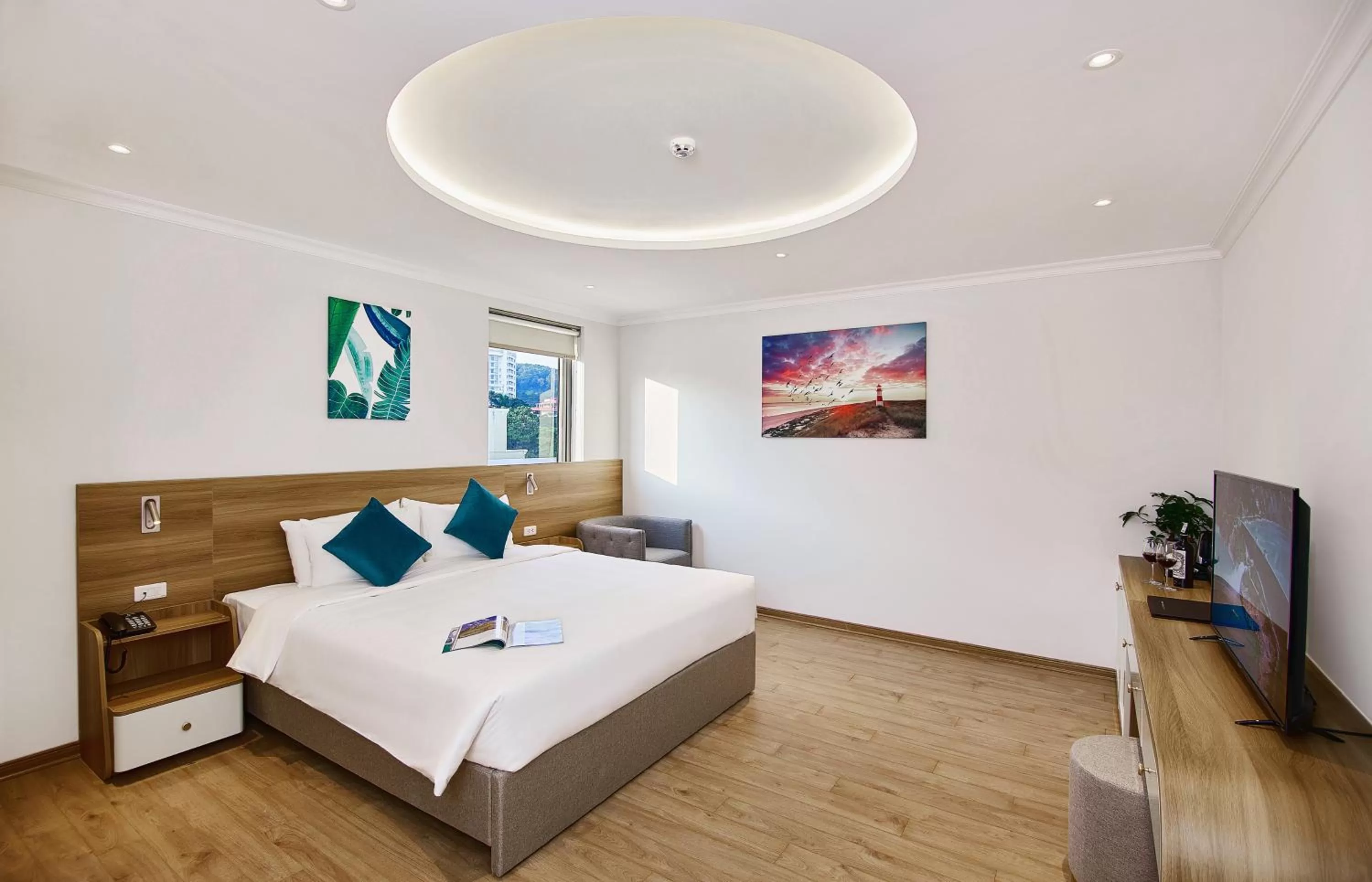 Bed in The Yen Residences Halong