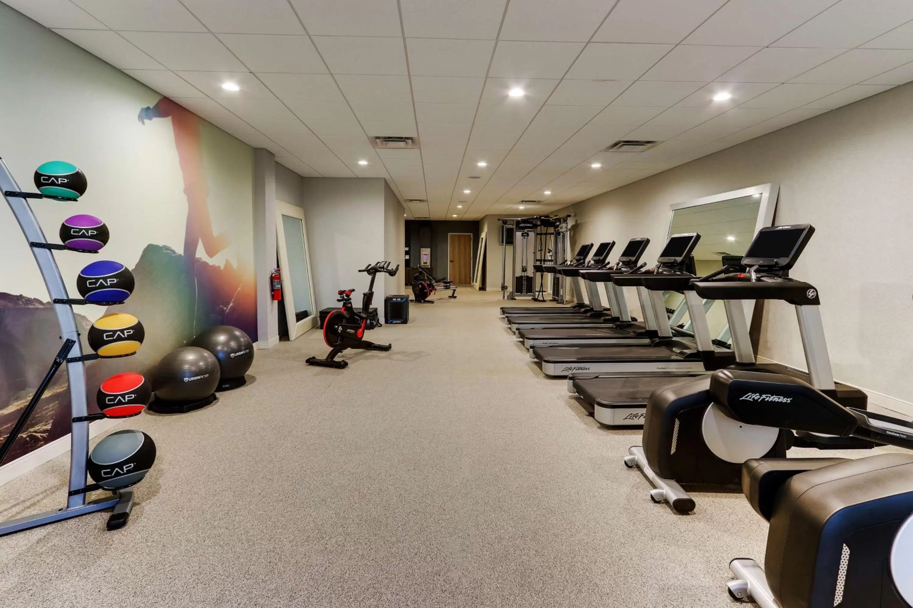 Fitness centre/facilities in The Chattanoogan Hotel, Curio Collection By Hilton