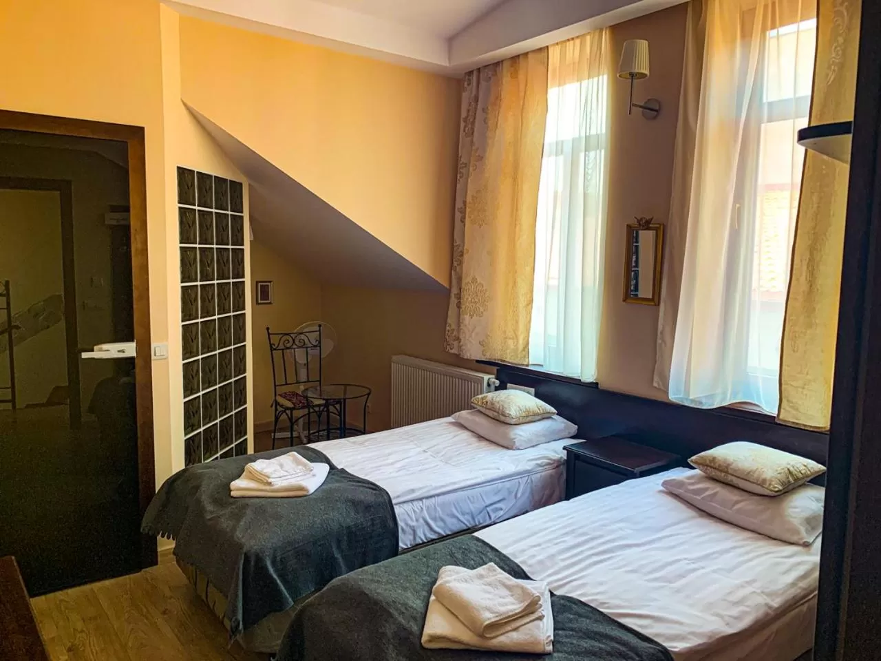 Bed in GRONO Apartamenty