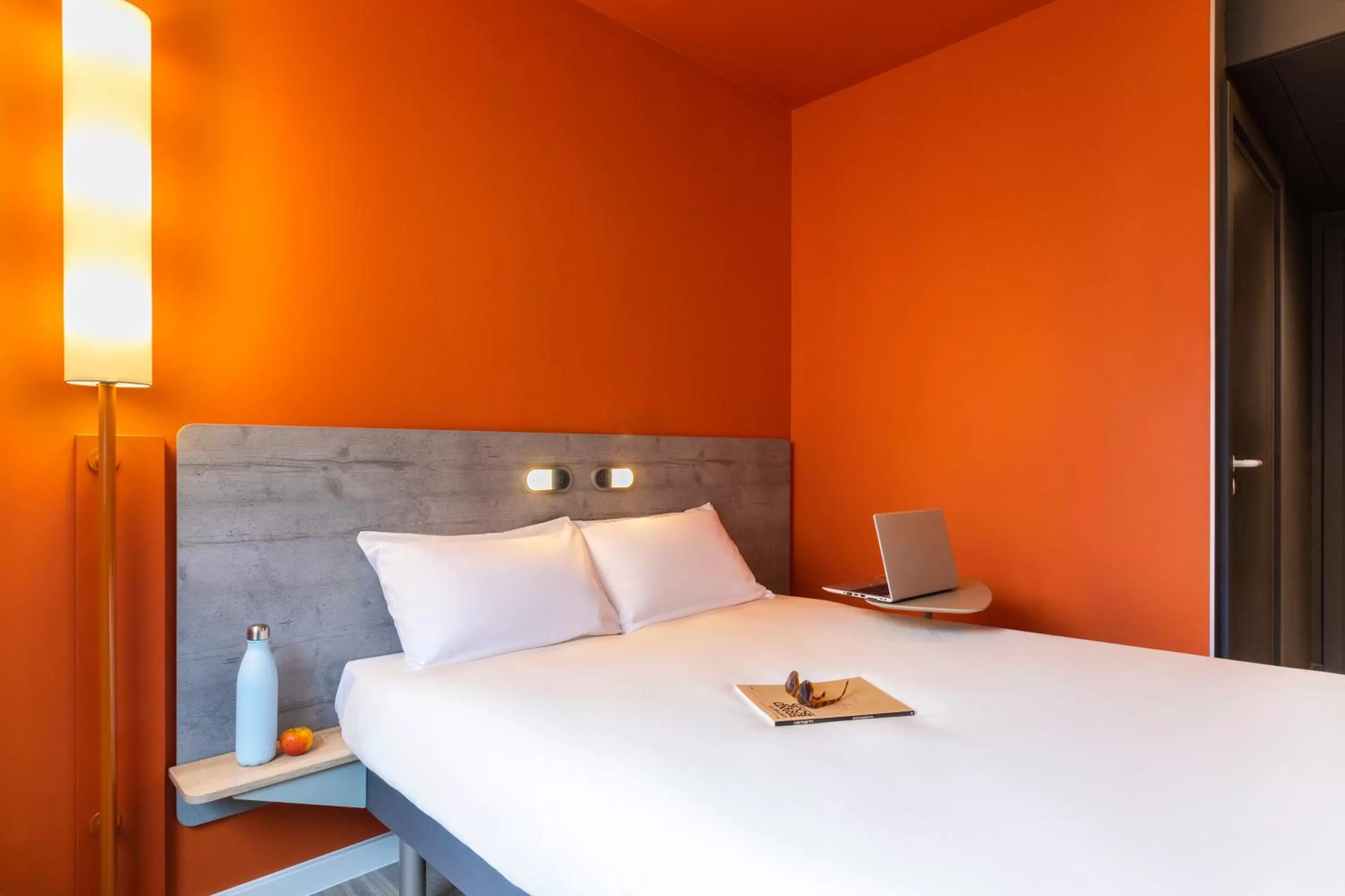 Bed in Ibis Budget Strasbourg Centre Republique