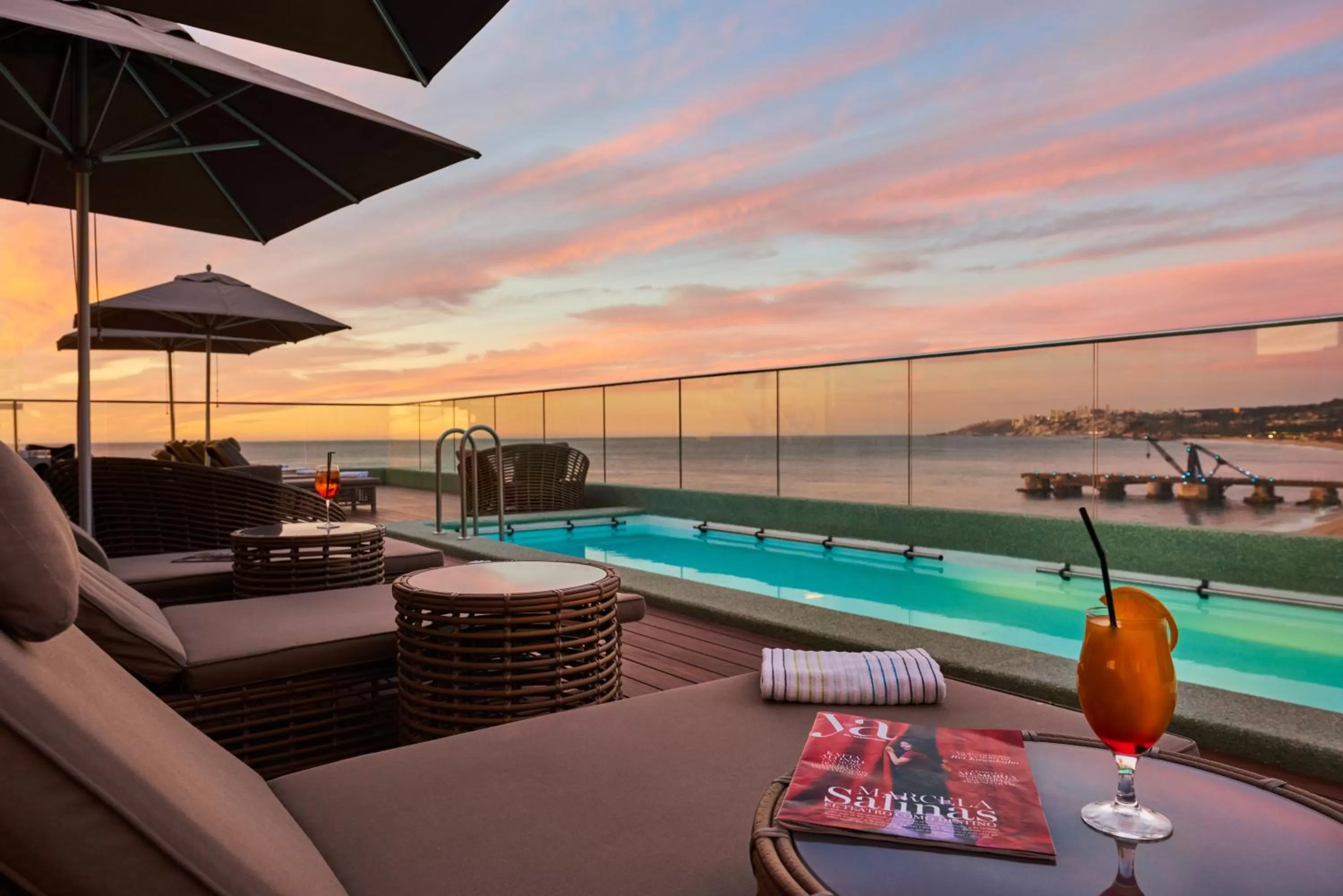 Balcony/Terrace in Pullman Vina del Mar San Martin