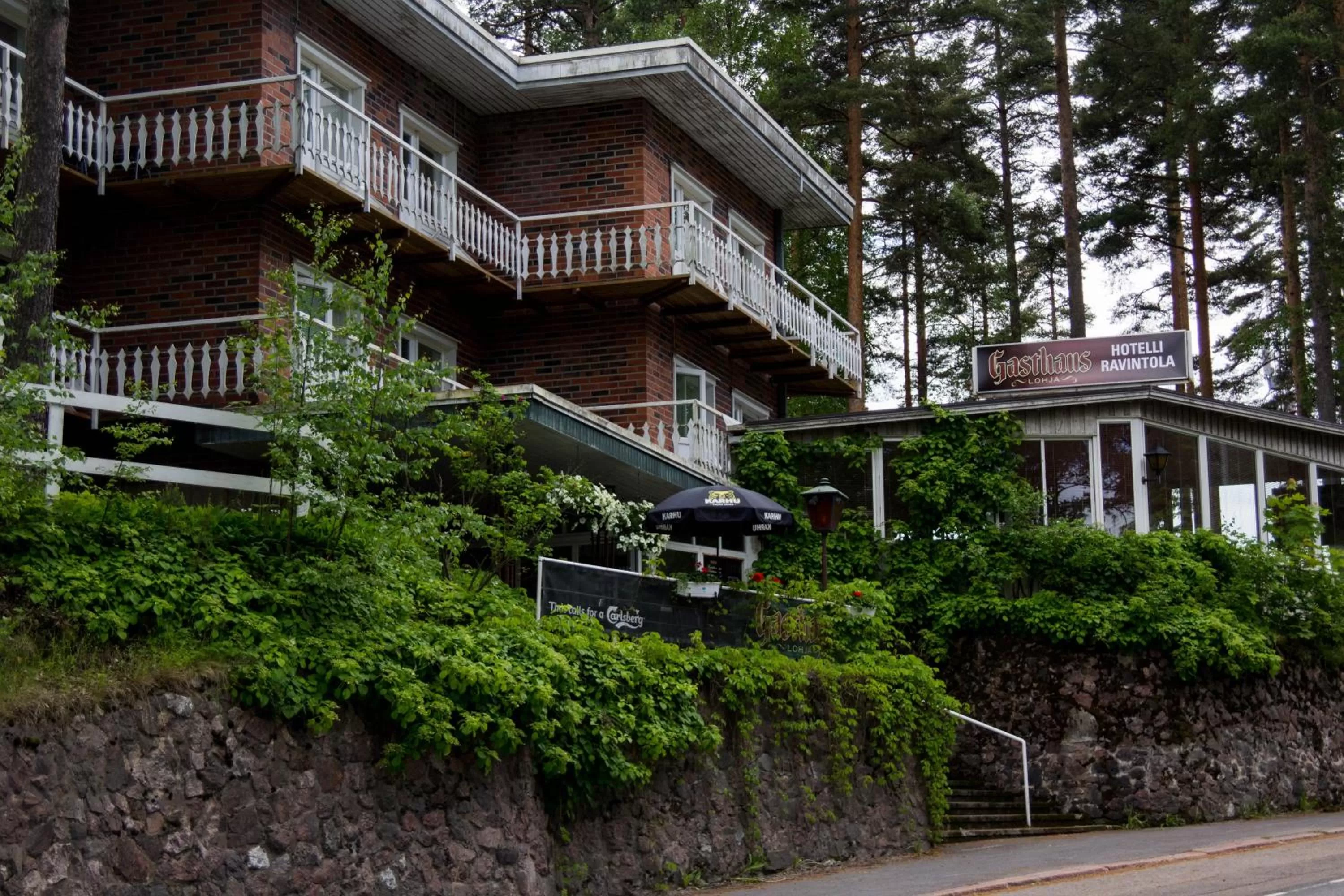 Property building in Hotelli-Ravintola Gasthaus Lohja