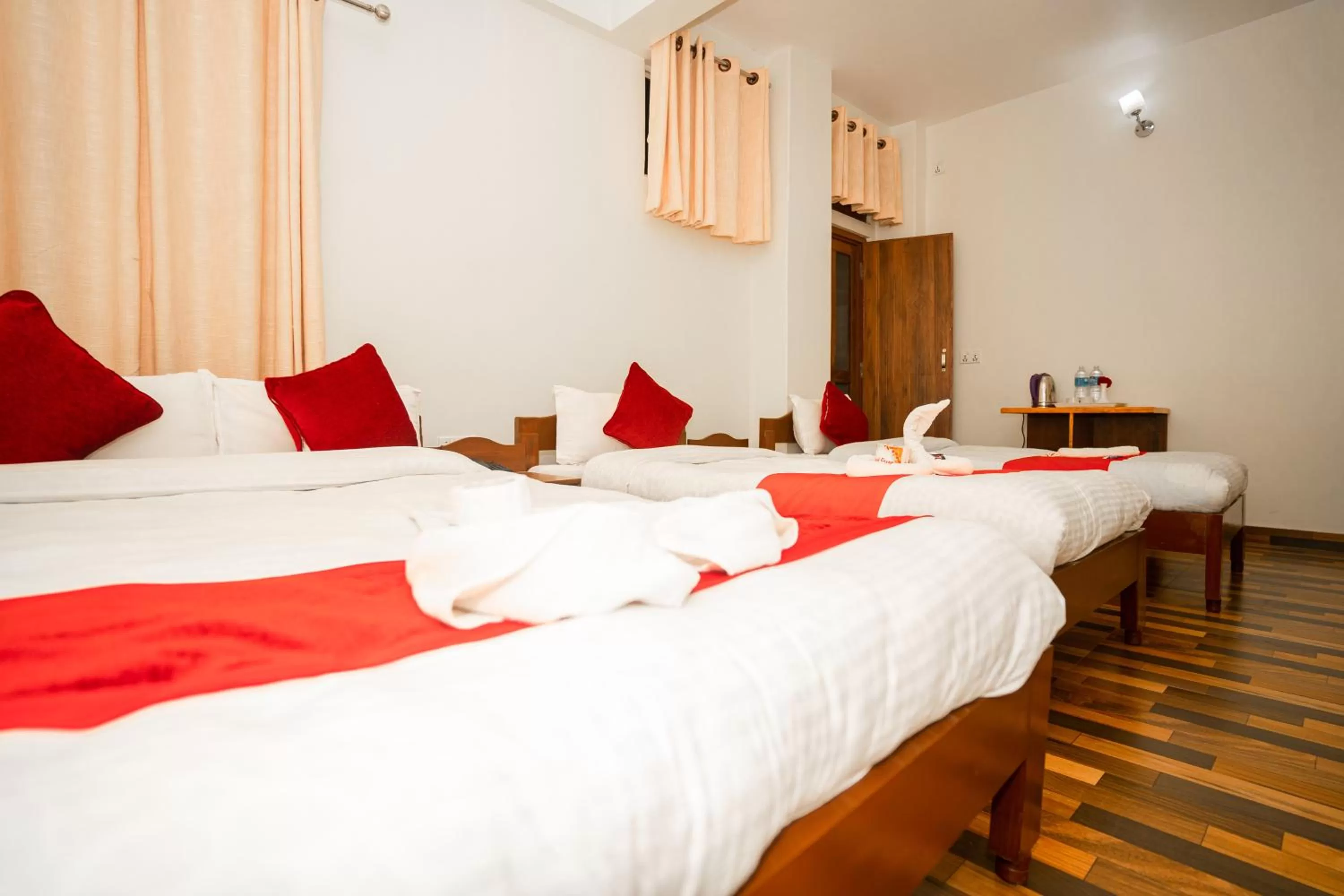 Photo of the whole room, Bed in Hotel Dela Mount Pokhara