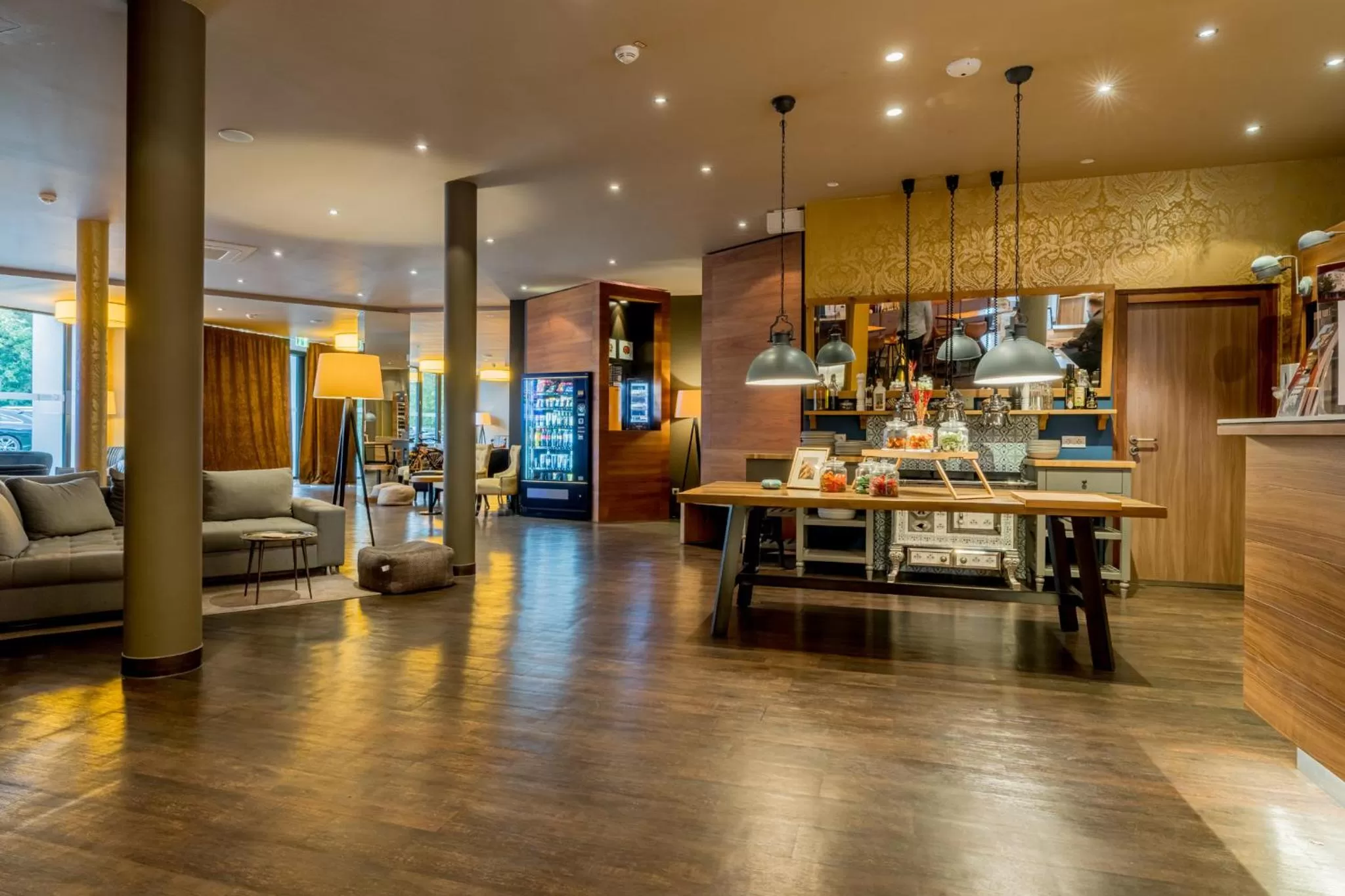 Lobby or reception in Hotel Bacchus