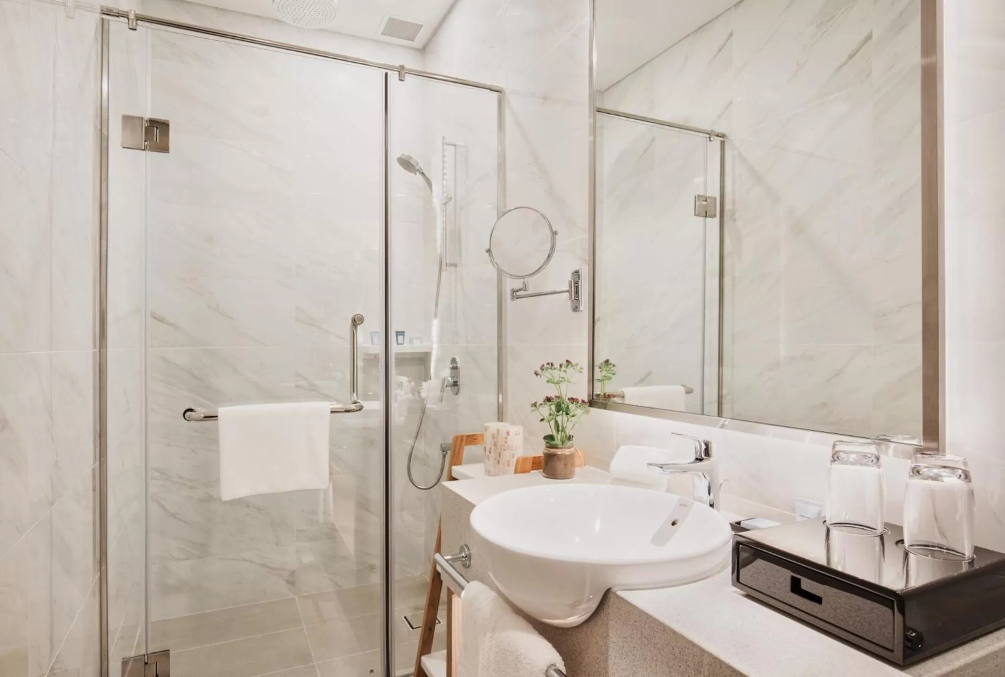Bathroom in Oakwood Residence Saigon