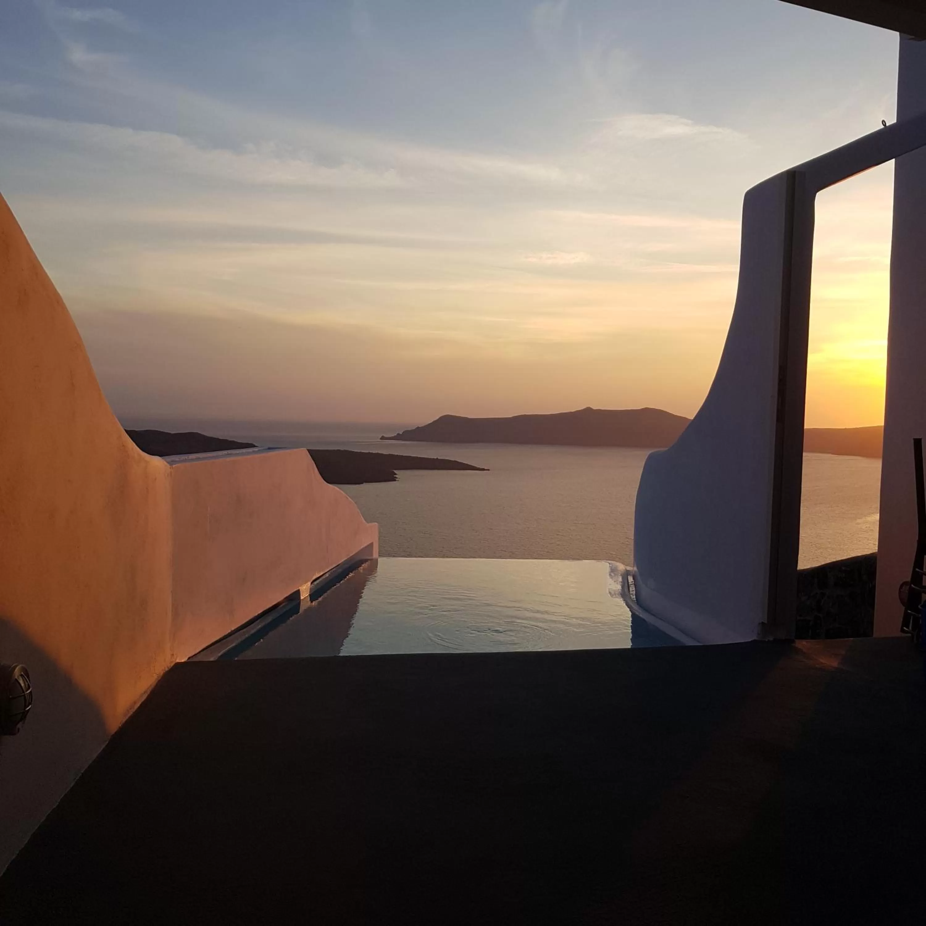 Swimming pool in Adamant Suites