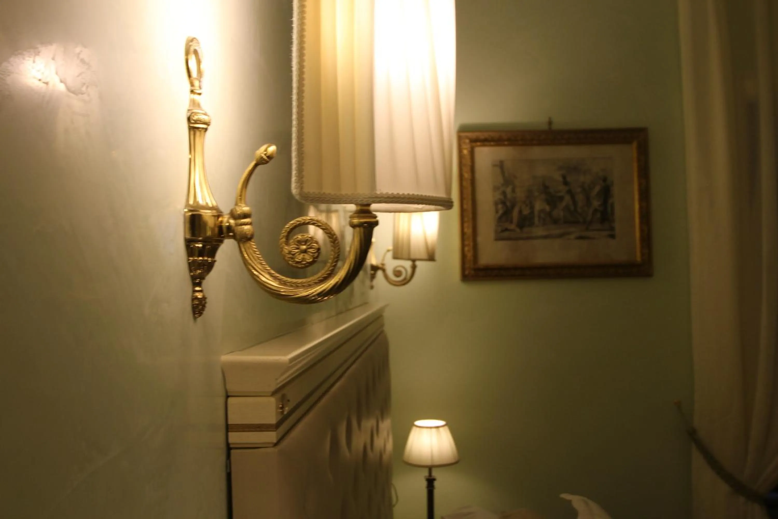 Decorative detail in Locanda Navona