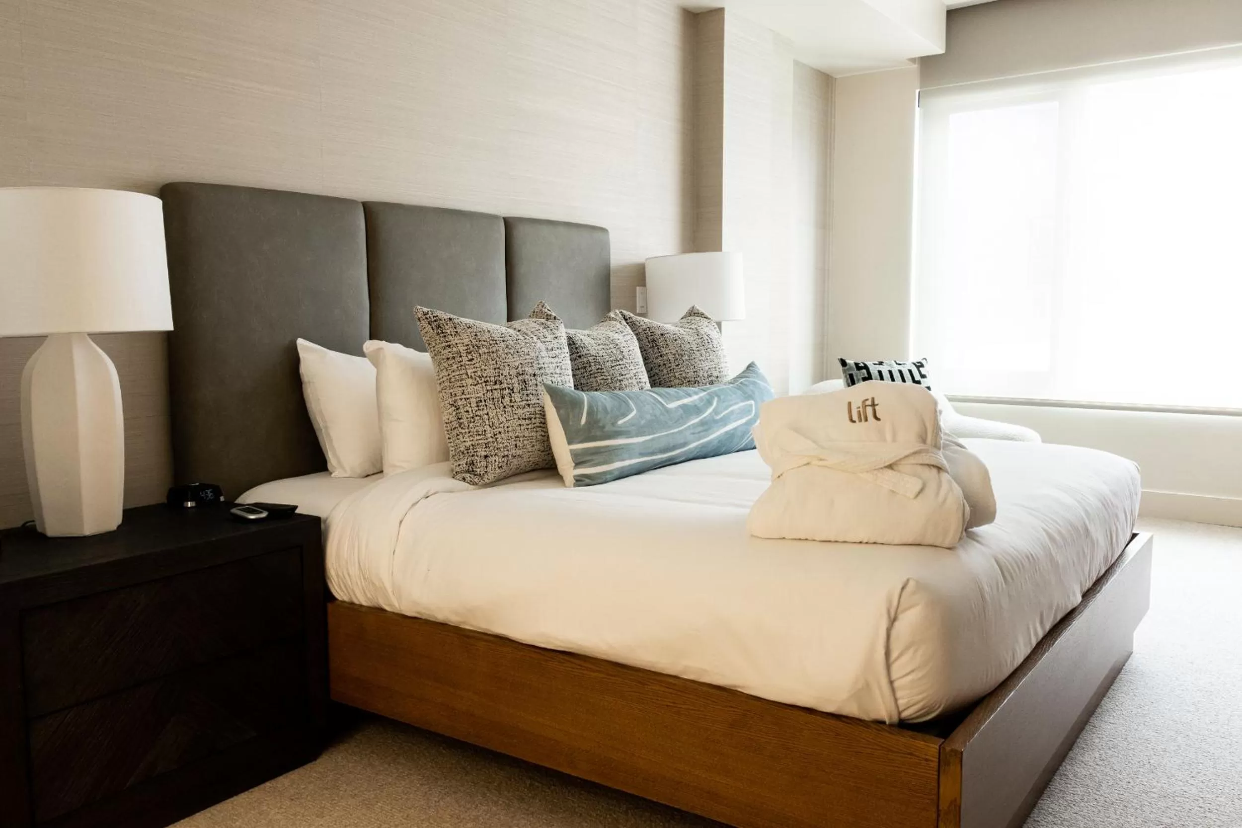 Bed in Lift Park City Condominiums by Vail Resorts