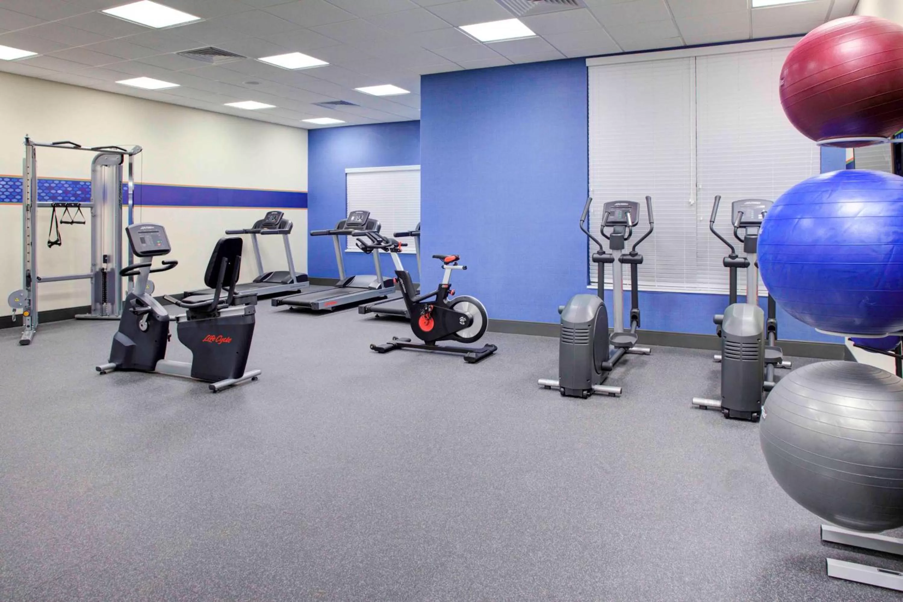 Fitness centre/facilities in Hampton Inn Suites Flagstaff East