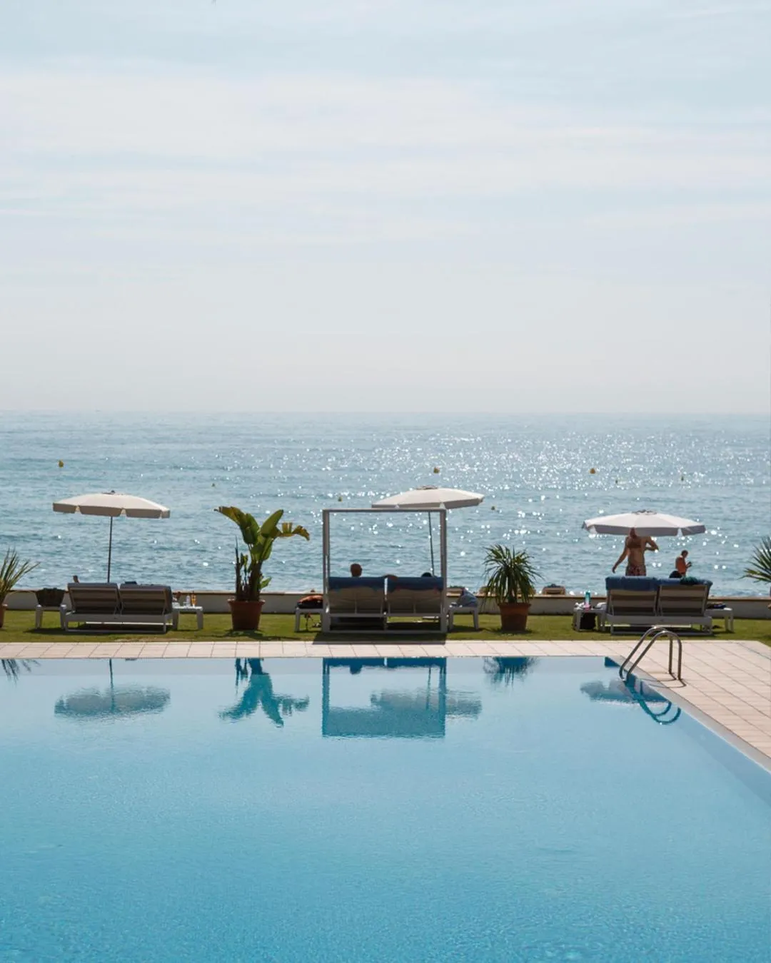 Swimming pool in Hotel Santa Marta
