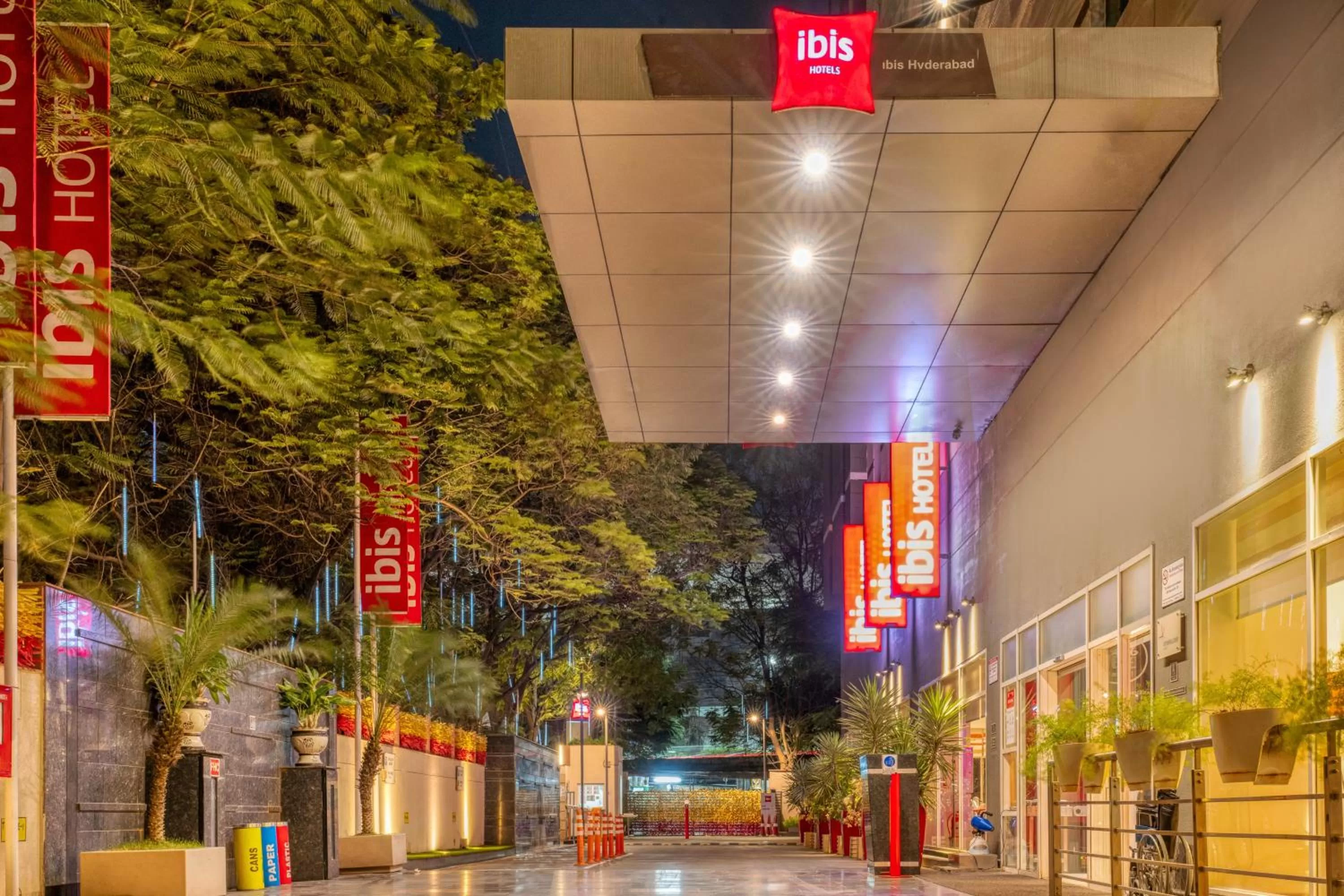 Facade/entrance in ibis Hyderabad Hitec City - An Accor Brand
