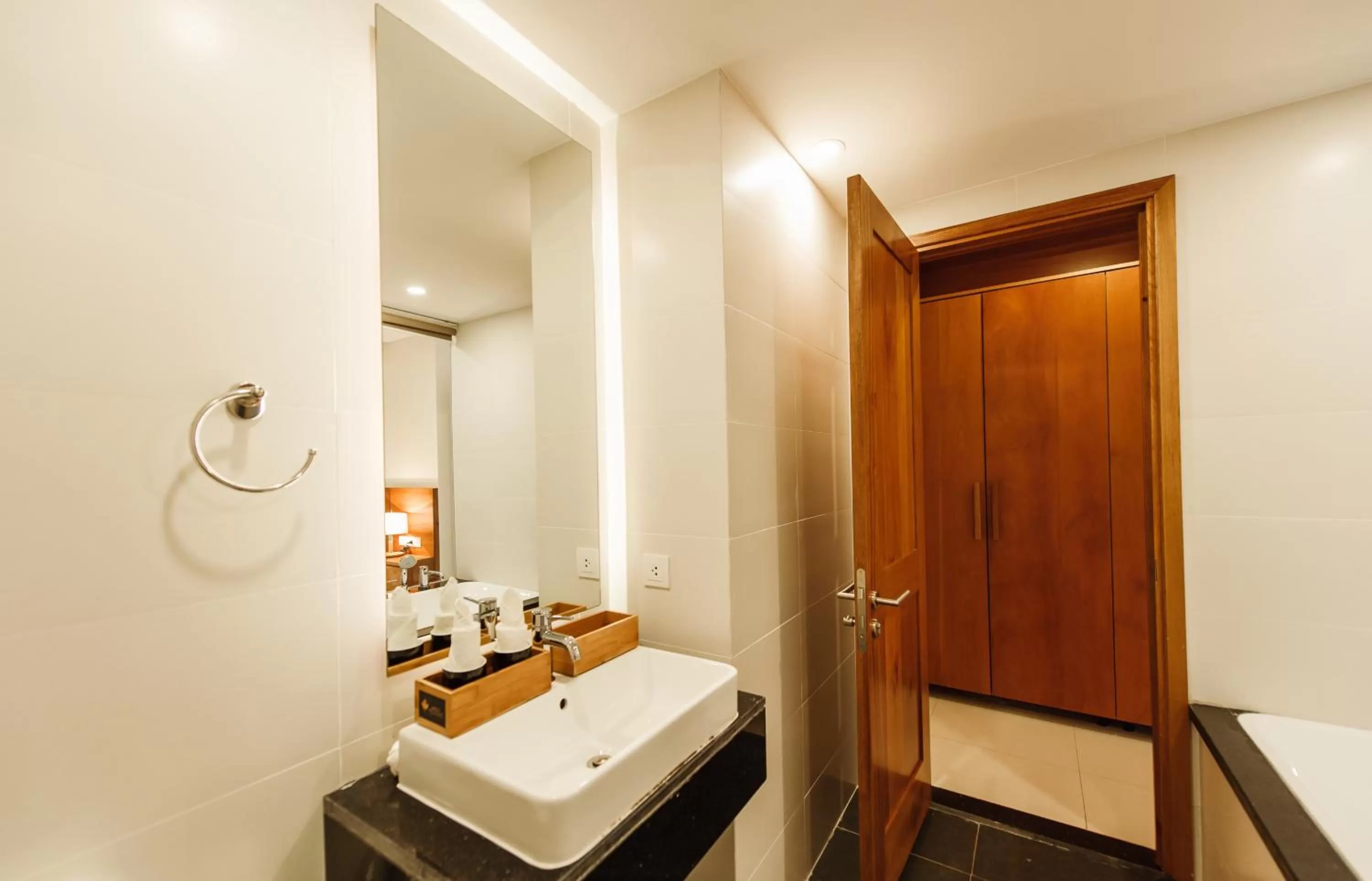 Toilet in Maple Hotel & Apartment