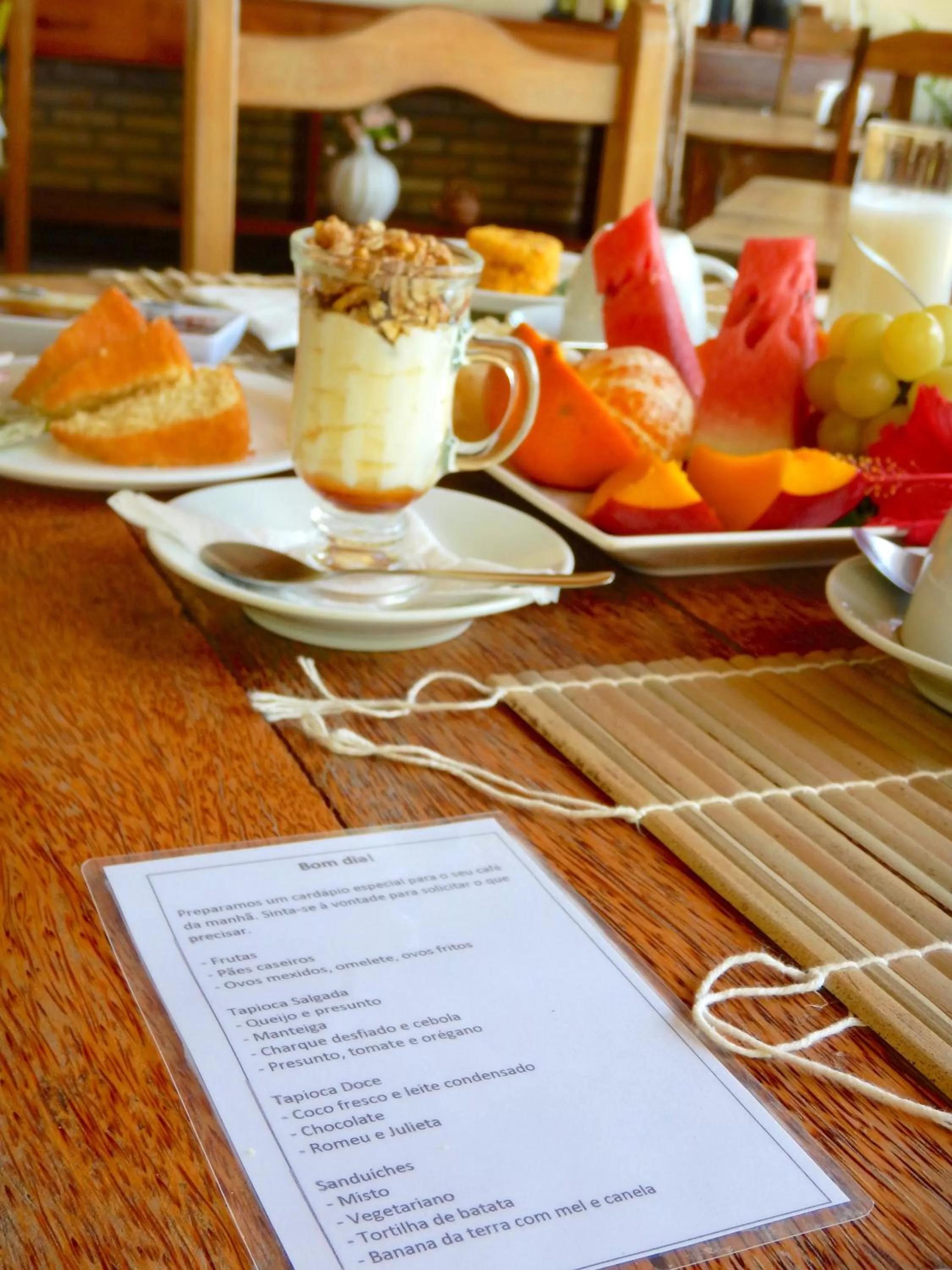 Breakfast in Pousada do Sonho